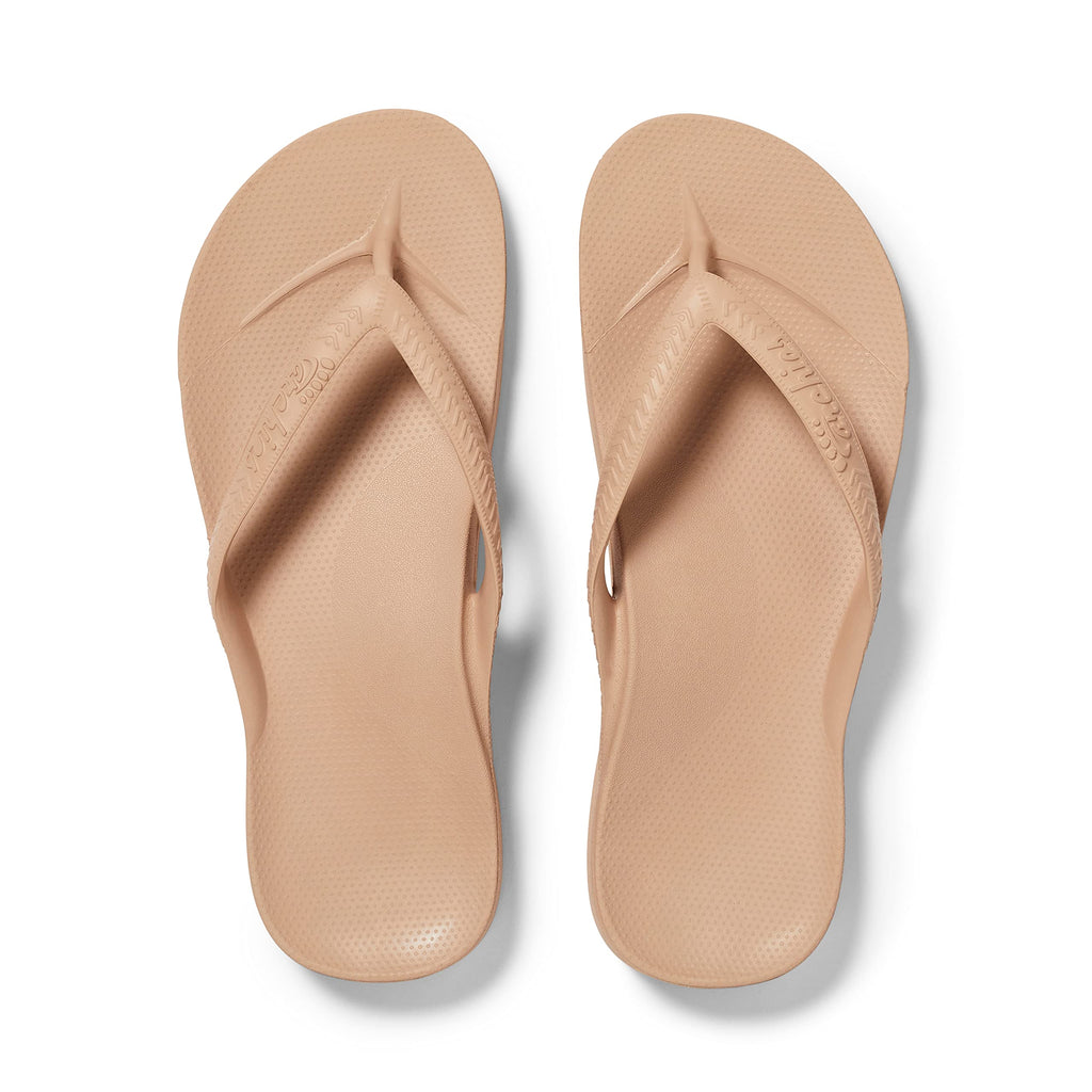 Archies Arch Support Flip Flops for Men & Women – Orthotic Sandals for Plantar Fasciitis Relief – Lightweight, Cushioning, Shock-Absorbing Thong Sandals for Walking, Foot Pain & All-Day Comfort