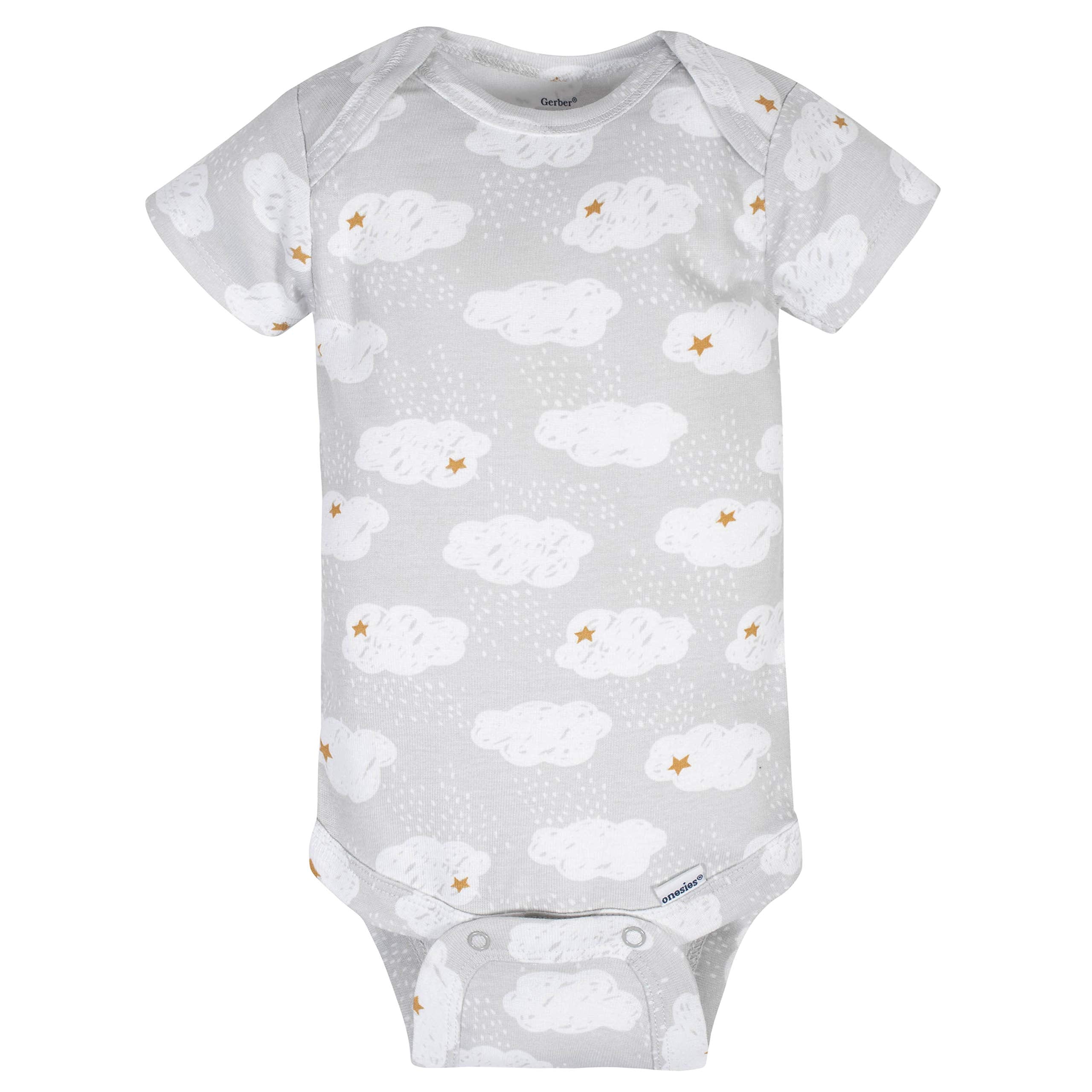 Gerber Baby Girls' 8-pack Short Sleeve Onesies Bodysuits
