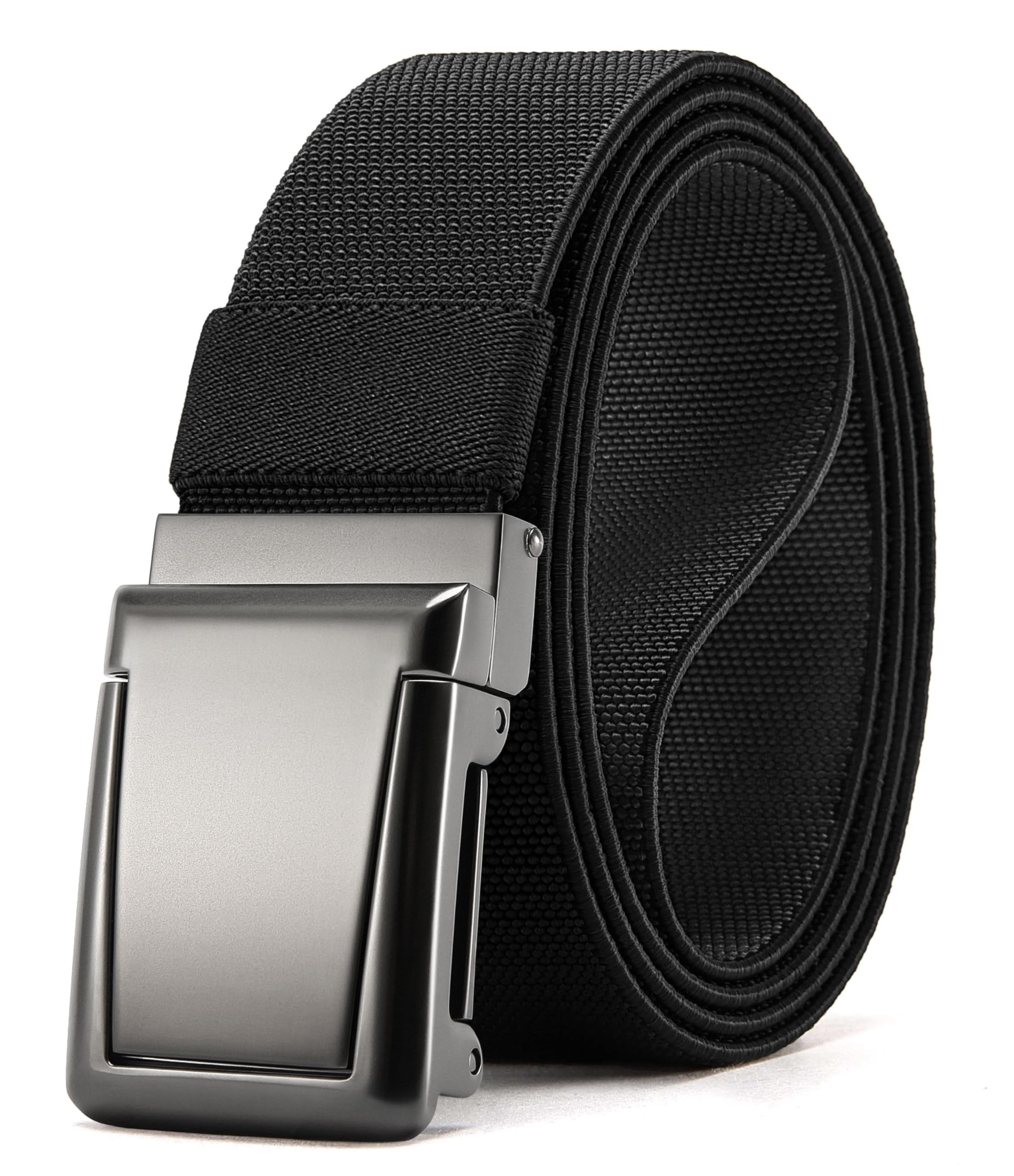 CHAOREN Tactical Belt Men - 1.5" Stretch Work Belt with Zinc Alloy Buckle