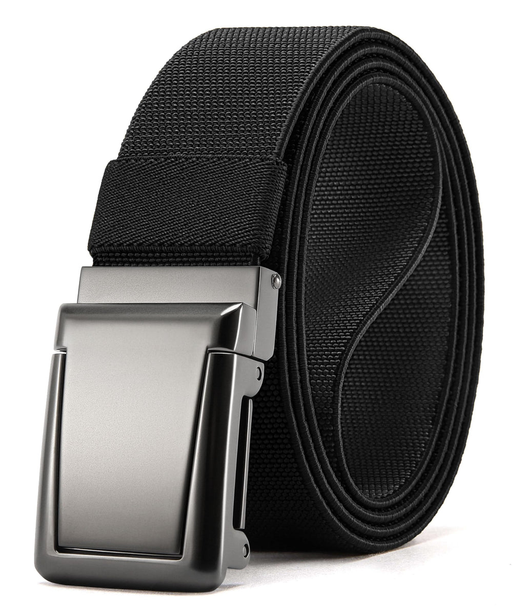 CHAOREN Tactical Belt Men - 1.5" Stretch Work Belt with Zinc Alloy Buckle