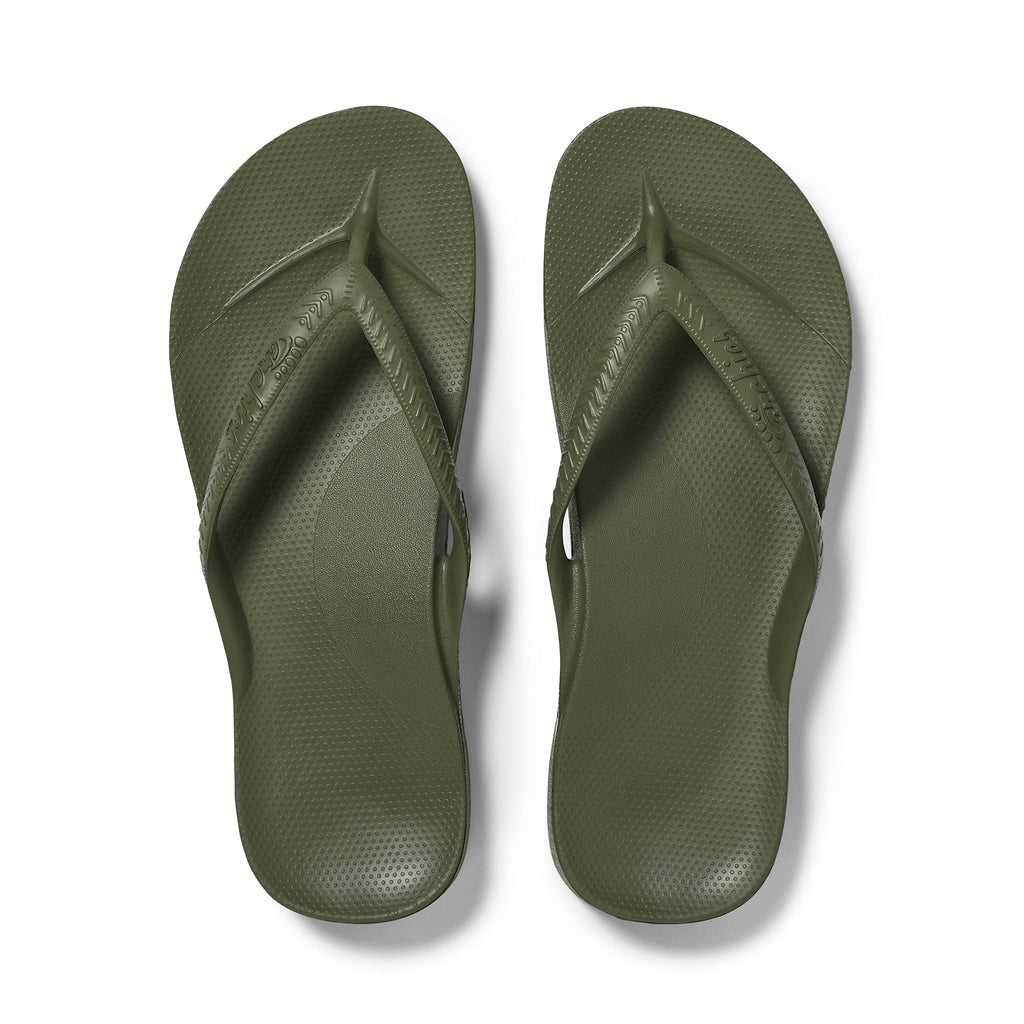 Archies Arch Support Flip Flops for Men & Women – Orthotic Sandals for Plantar Fasciitis Relief – Lightweight, Cushioning, Shock-Absorbing Thong Sandals for Walking, Foot Pain & All-Day Comfort