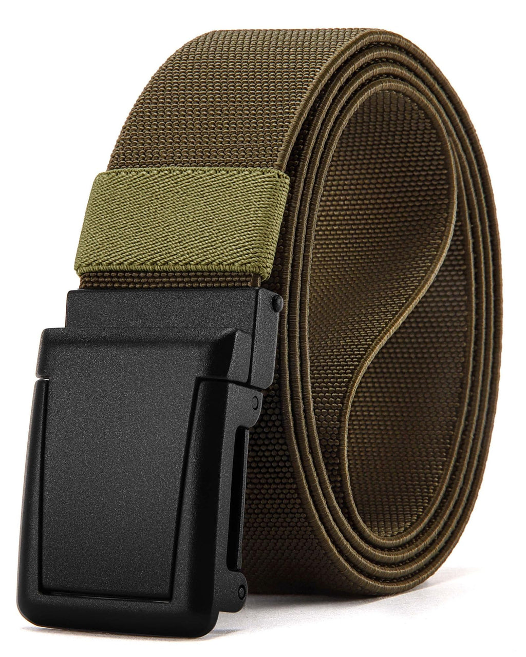 CHAOREN Tactical Belt Men - 1.5" Stretch Work Belt with Zinc Alloy Buckle