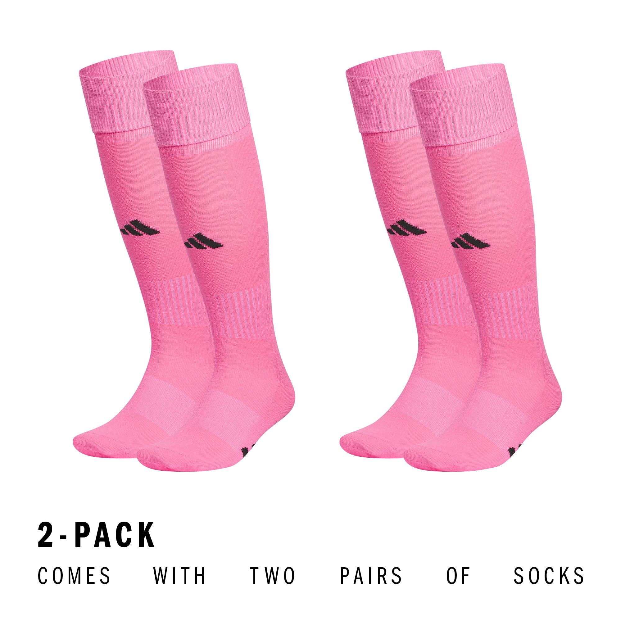 adidas Rivalry Over-the-Calf Soccer Socks 2 Pairs