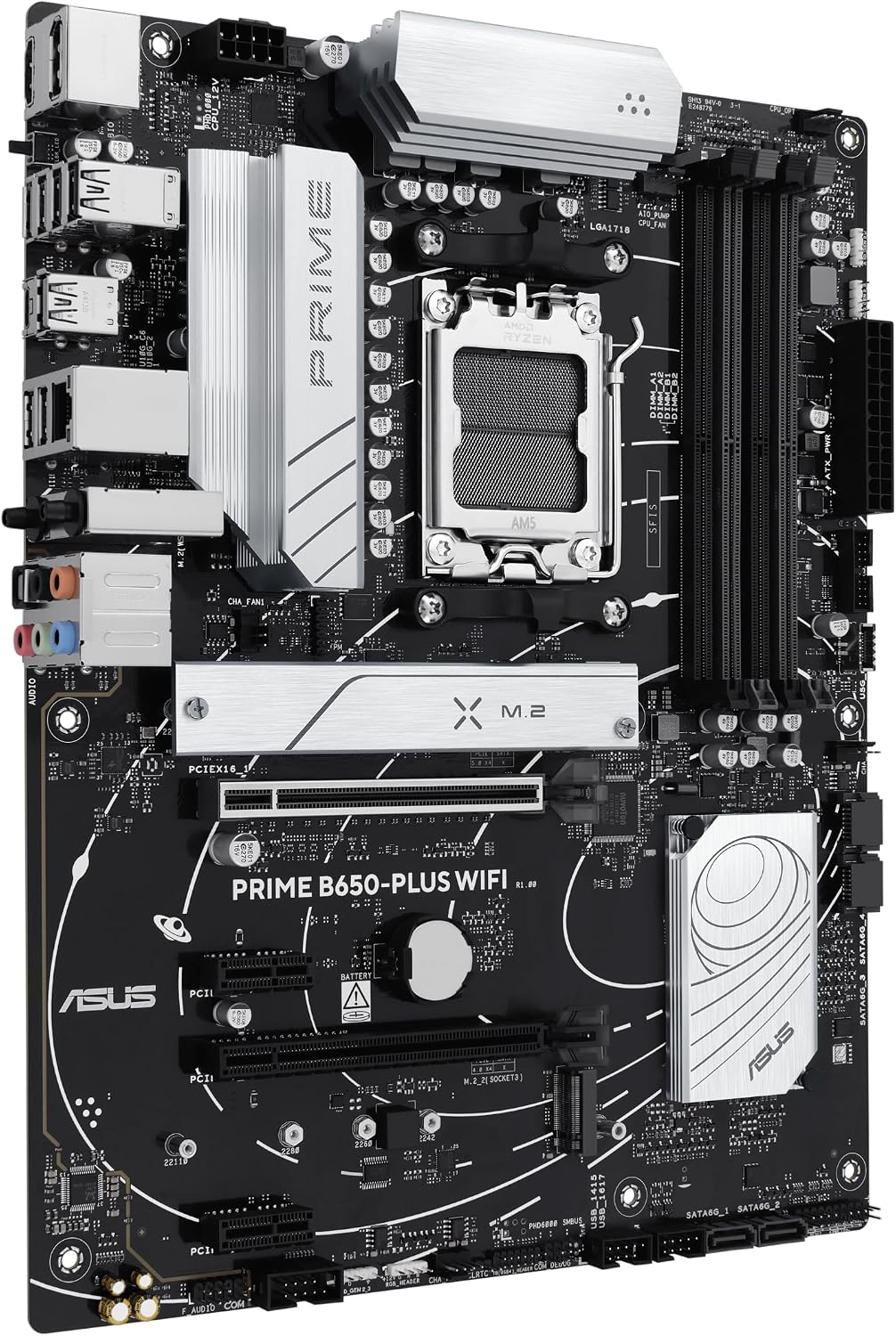 Asus Prime B650M-R AMD B650 AM5 Soket DDR5 7200+(OC) MHz mATX Anakart