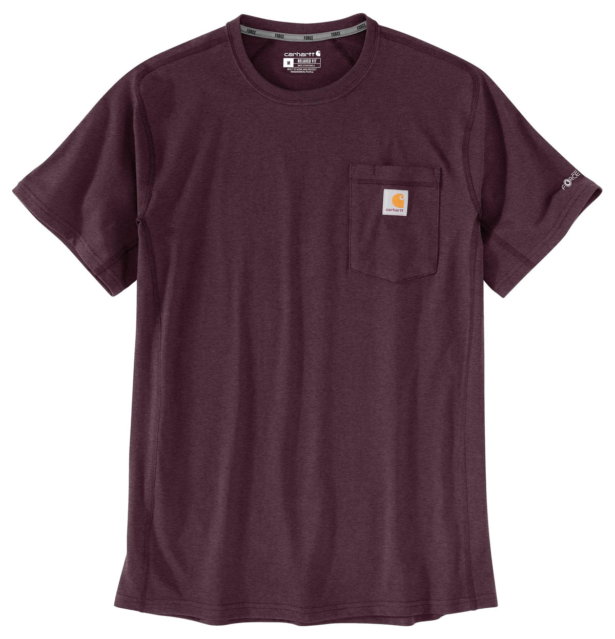 Carhartt Men's Force Relaxed Fit Midweight Short-Sleeve Pocket T-Shirt
