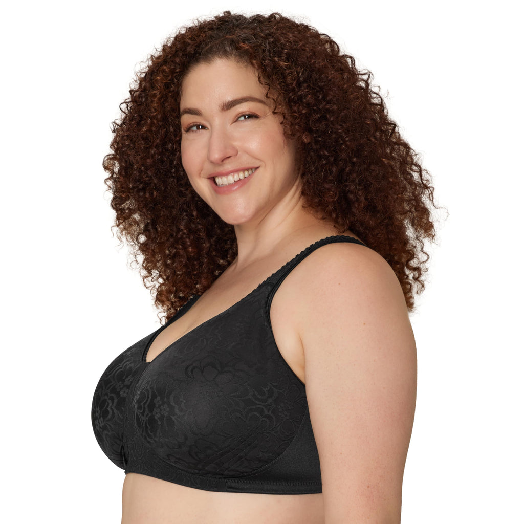 Playtex Women's Wireless Bra, 18 Hour Plus-Size Bras Available, Ultimate Lift, Moisture-Wicking, Single or 2-Pack