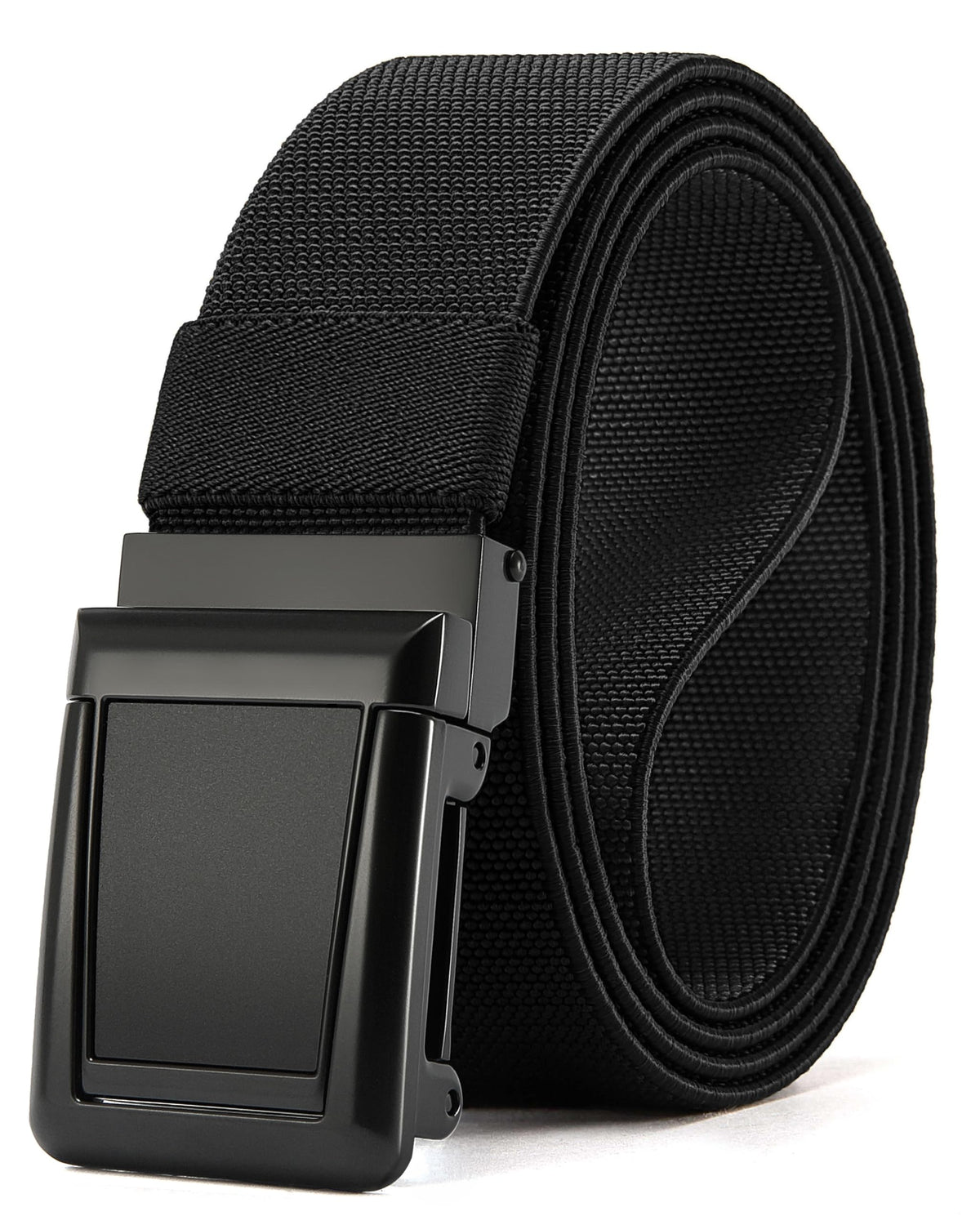 CHAOREN Tactical Belt Men - 1.5" Stretch Work Belt with Zinc Alloy Buckle