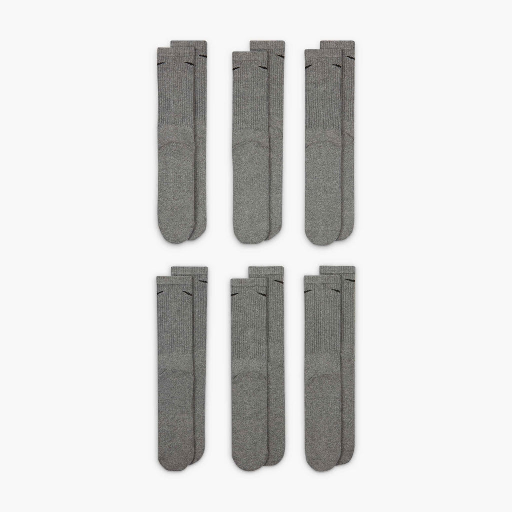 Nike Adult Everyday Cushioned Training Crew Socks (6-Packs) | Mens & Womens