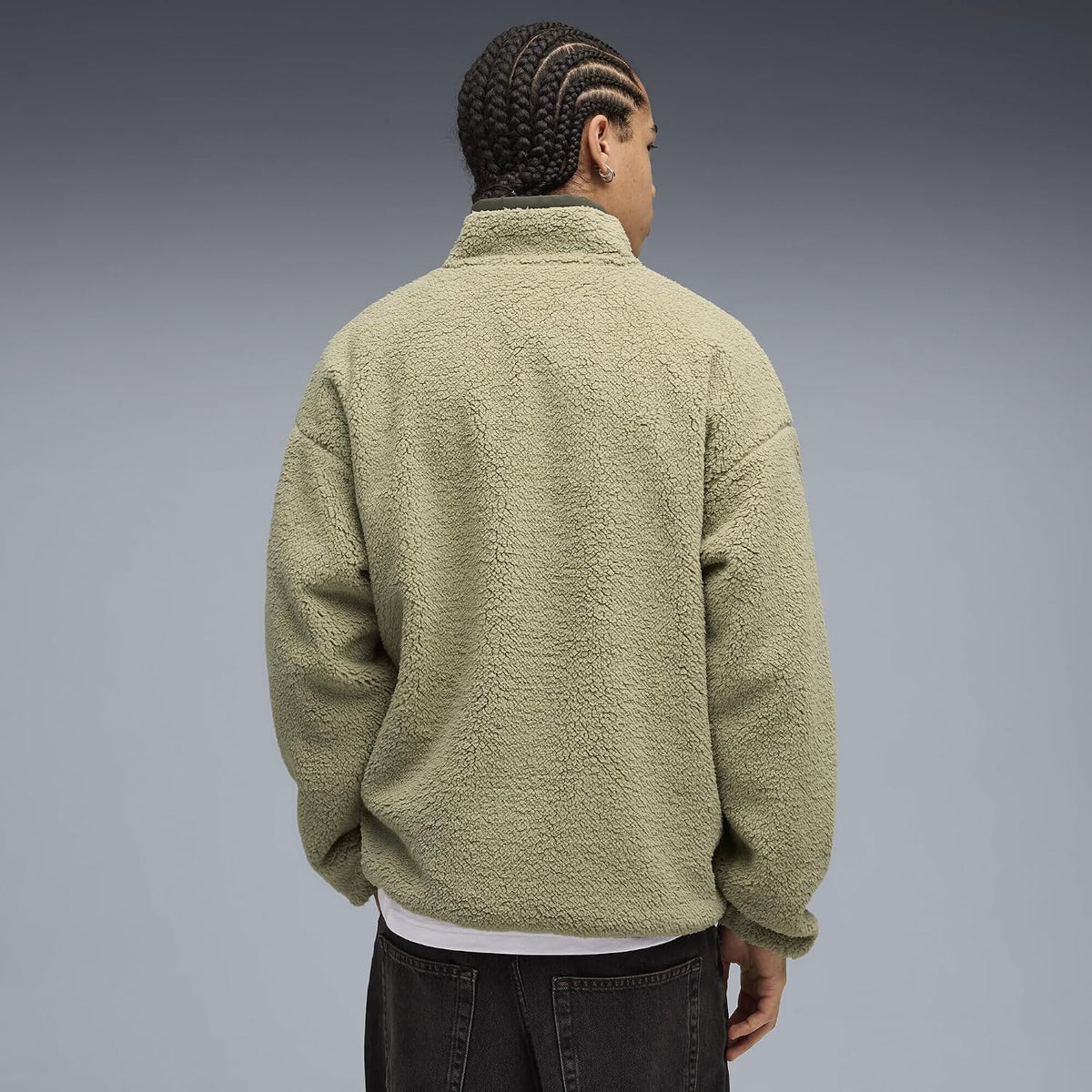 PUMA Reversible Sherpa Jacket Mont Erkek