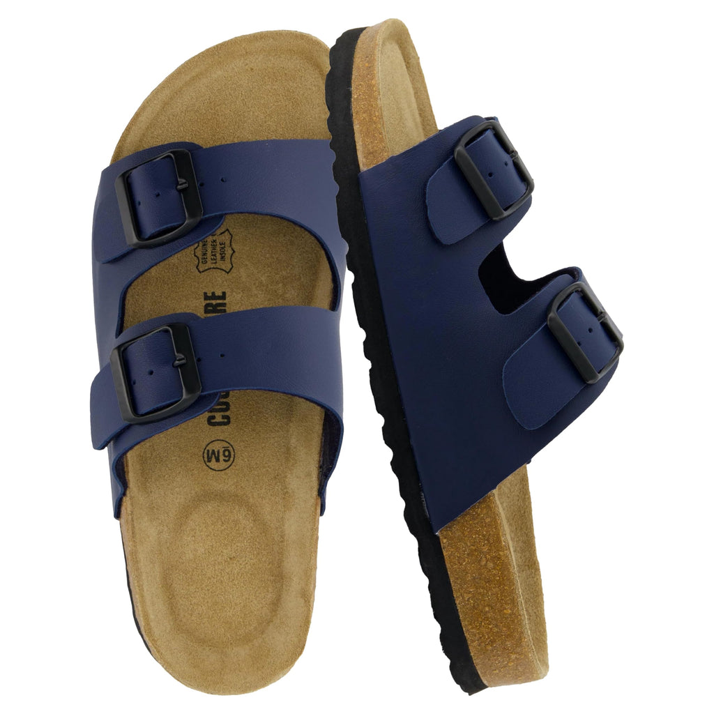 CUSHIONAIRE Lane Cork Slide Women's Sandals, Comfortable Sandals for Women