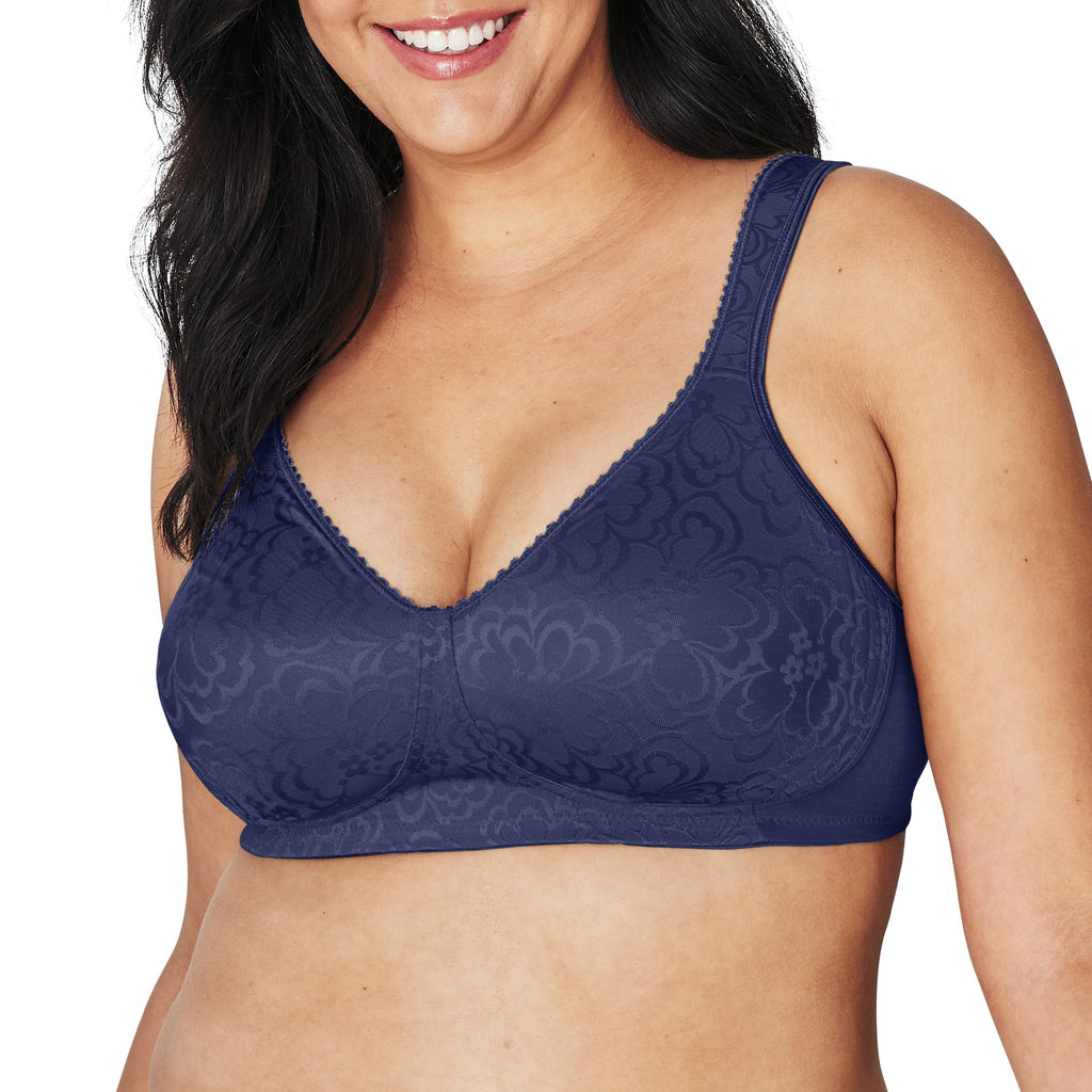 Playtex Women's Wireless Bra, 18 Hour Plus-Size Bras Available, Ultimate Lift, Moisture-Wicking, Single or 2-Pack