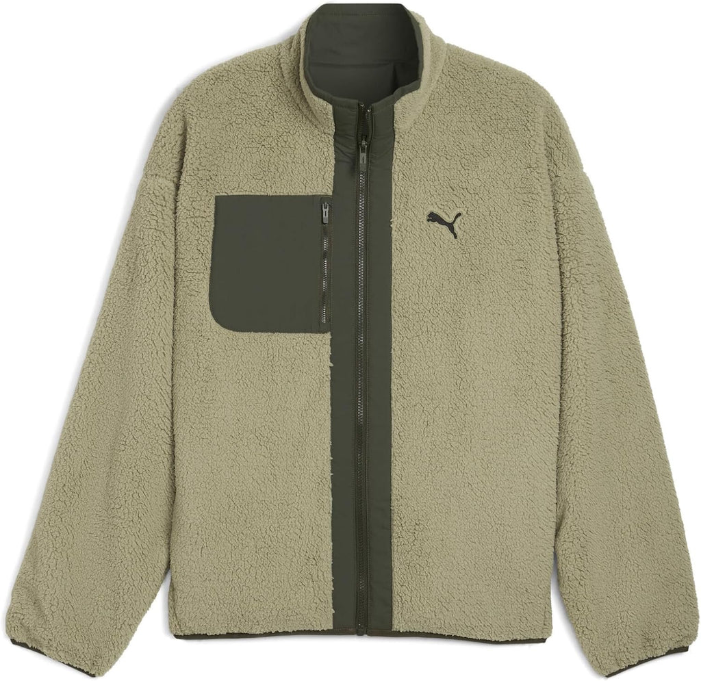 PUMA Reversible Sherpa Jacket Mont Erkek