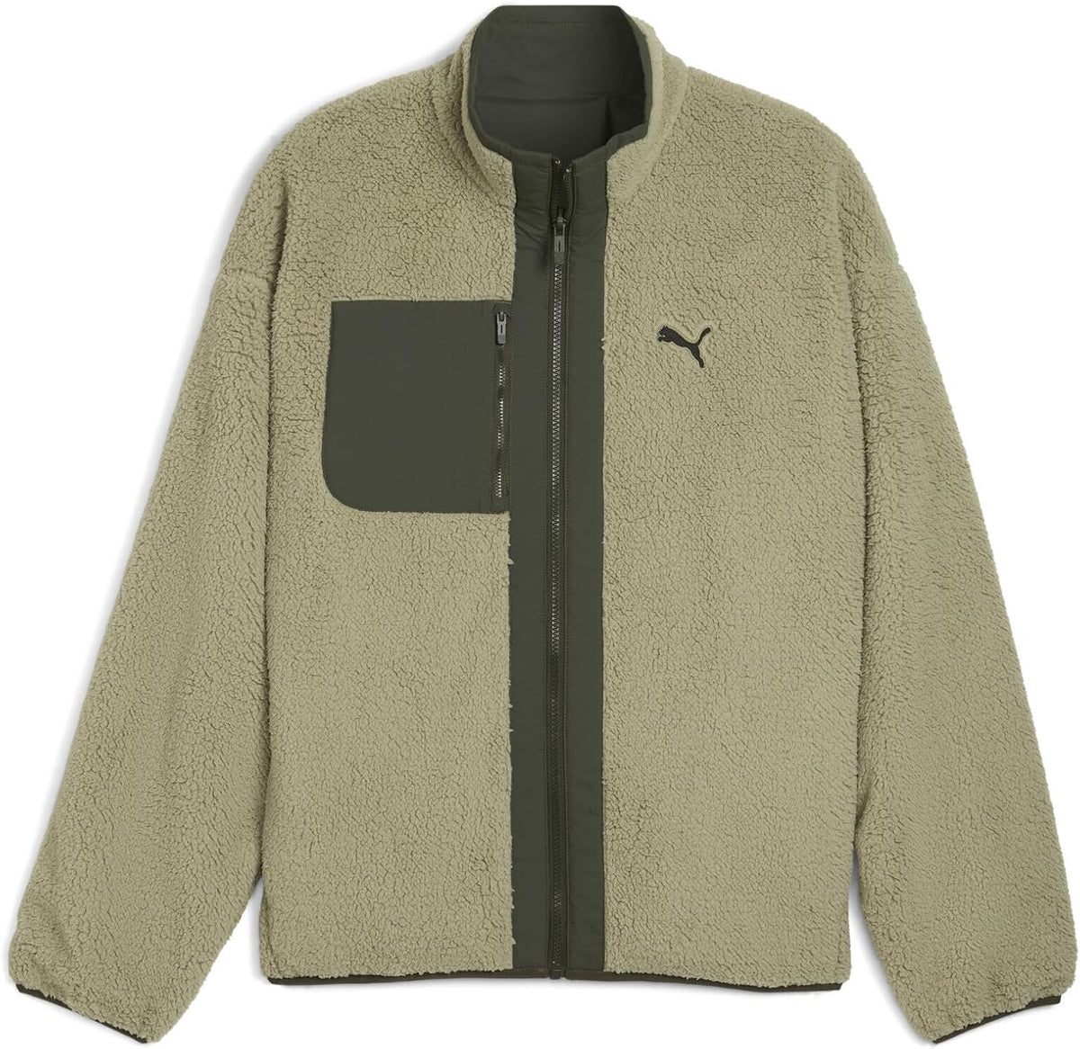PUMA Reversible Sherpa Jacket Mont Erkek