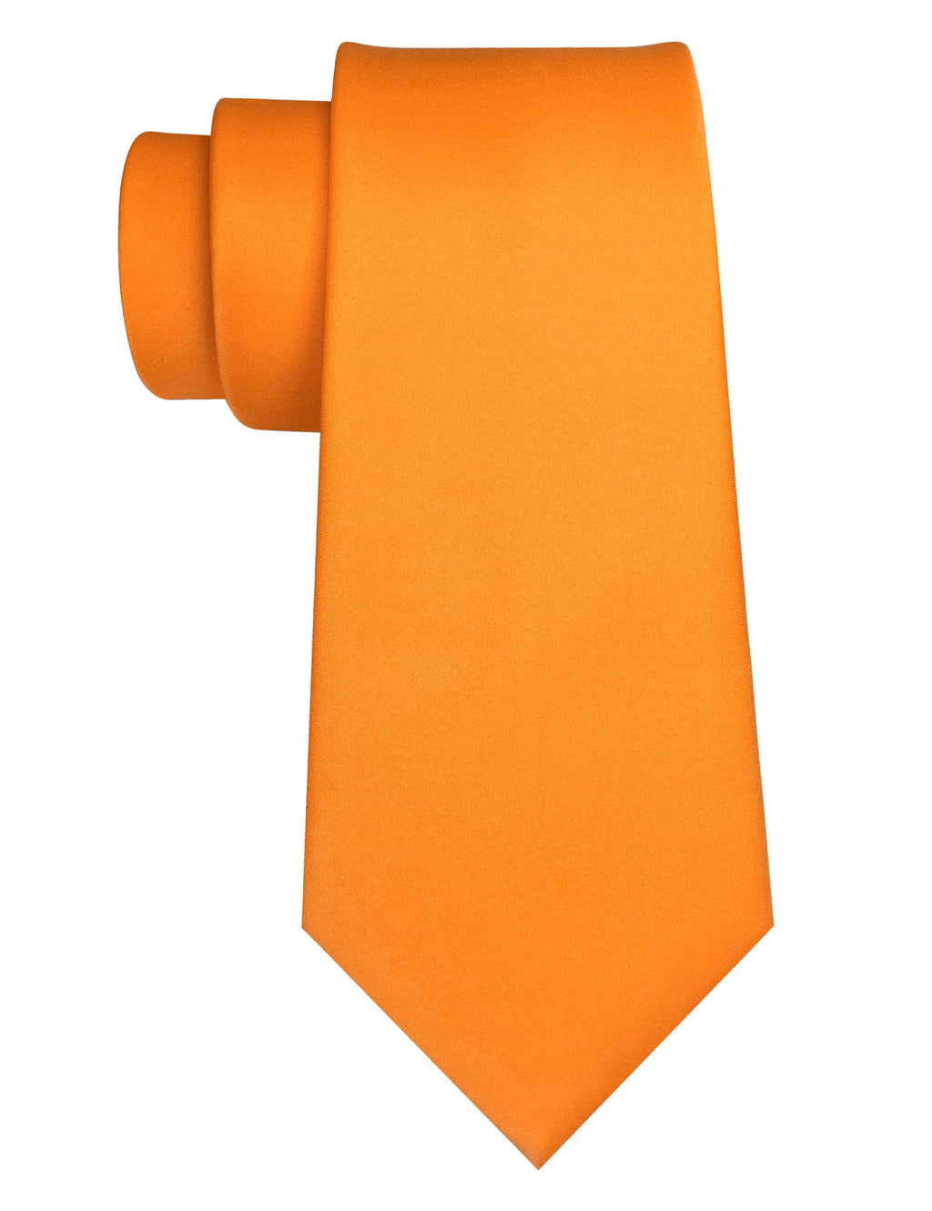 JEMYGINS Solid Color Tie Mens Necktie for Business and Wedding