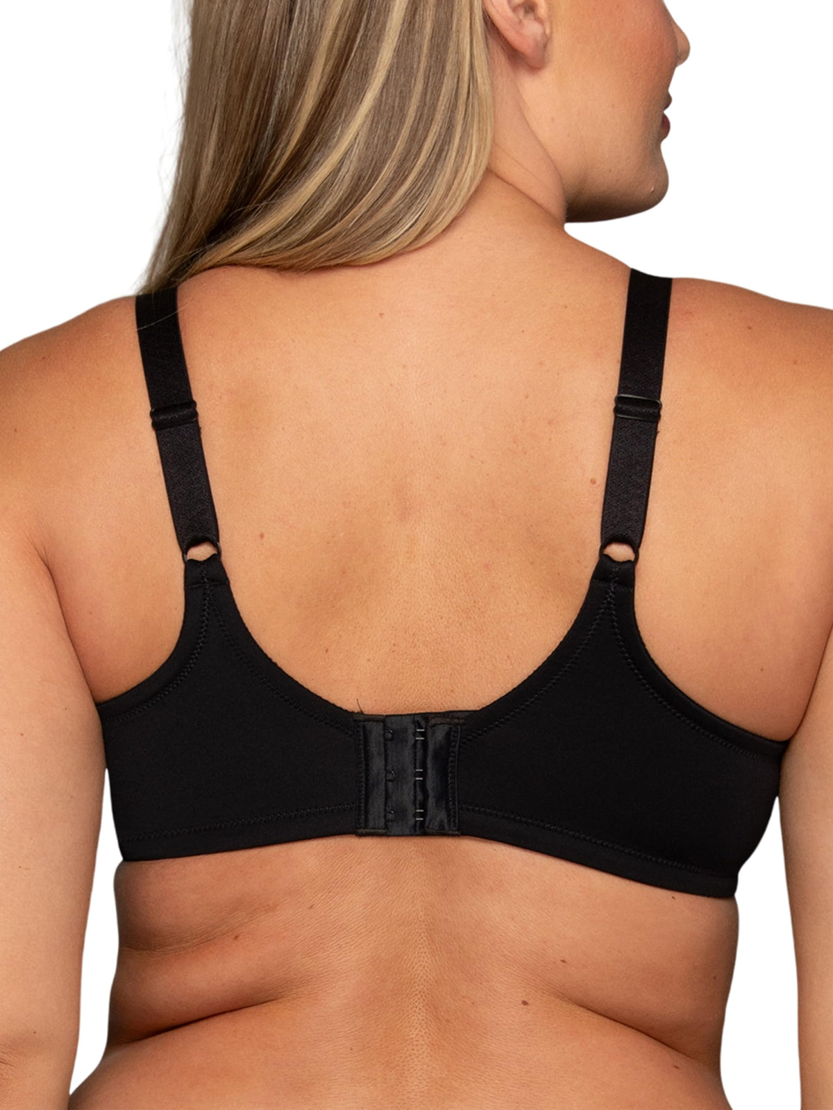 Vanity Fair Women's Full Figure Beauty Back Smoothing Bra, 4 Way Stretch Fabric, Lightly Lined Cups up to H