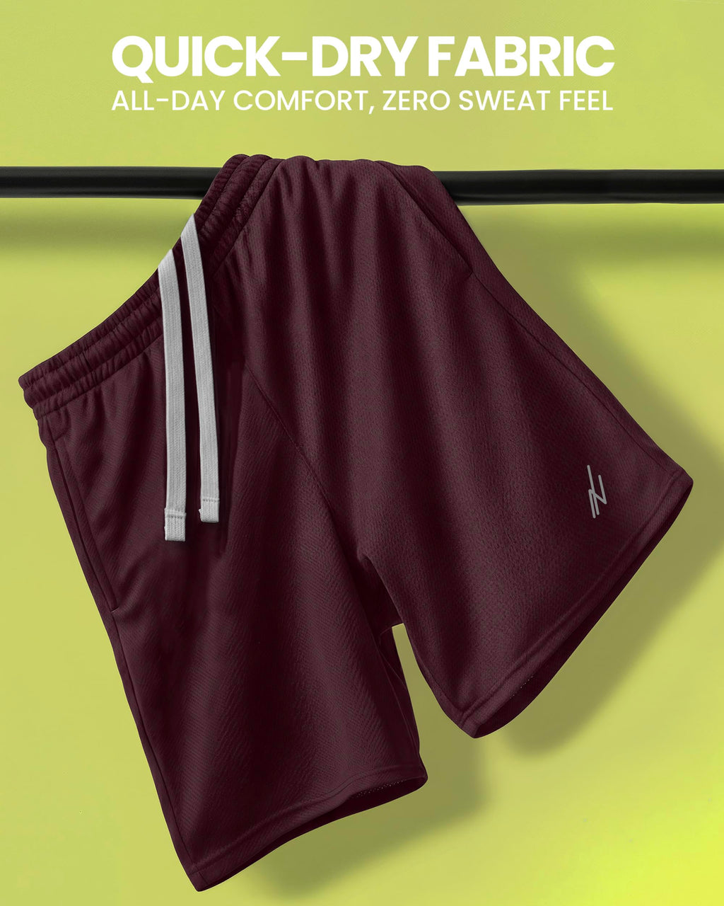 Breathable Mesh Mens Athletic Shorts Loose-Fit Quick Dry Running Gym Shorts
