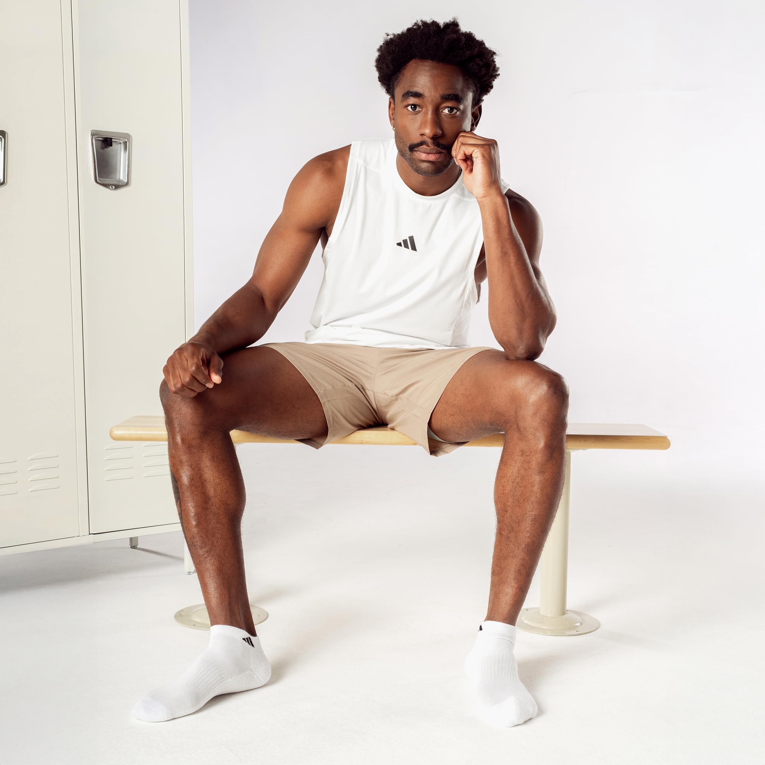 adidas Men's Athletic Cushioned Low Cut Ankle Socks 6 Pairs