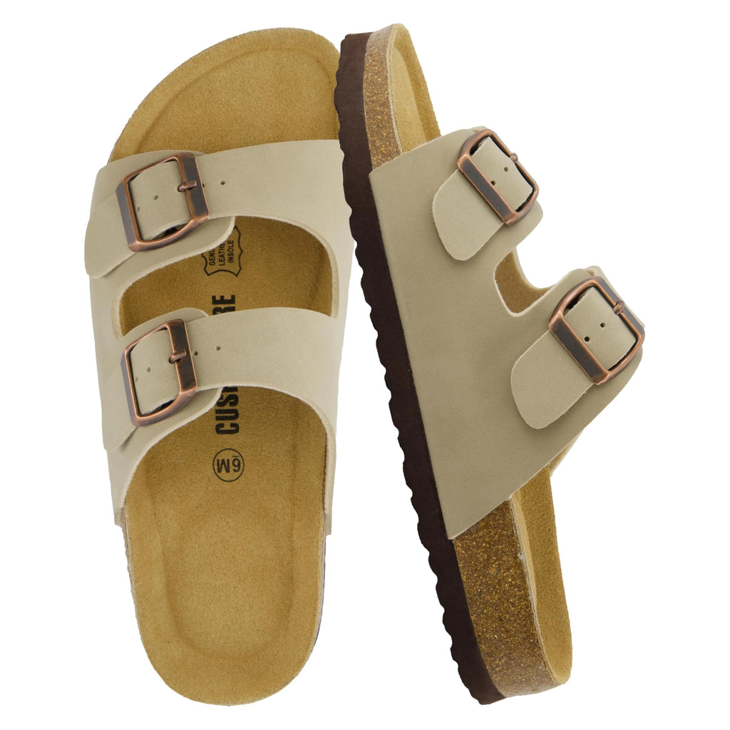 CUSHIONAIRE Lane Cork Slide Women's Sandals, Comfortable Sandals for Women