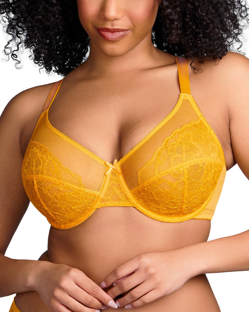 HSIA Minimizer Bras for Women Enchante Lace Underwire Bra for Heavy Breast