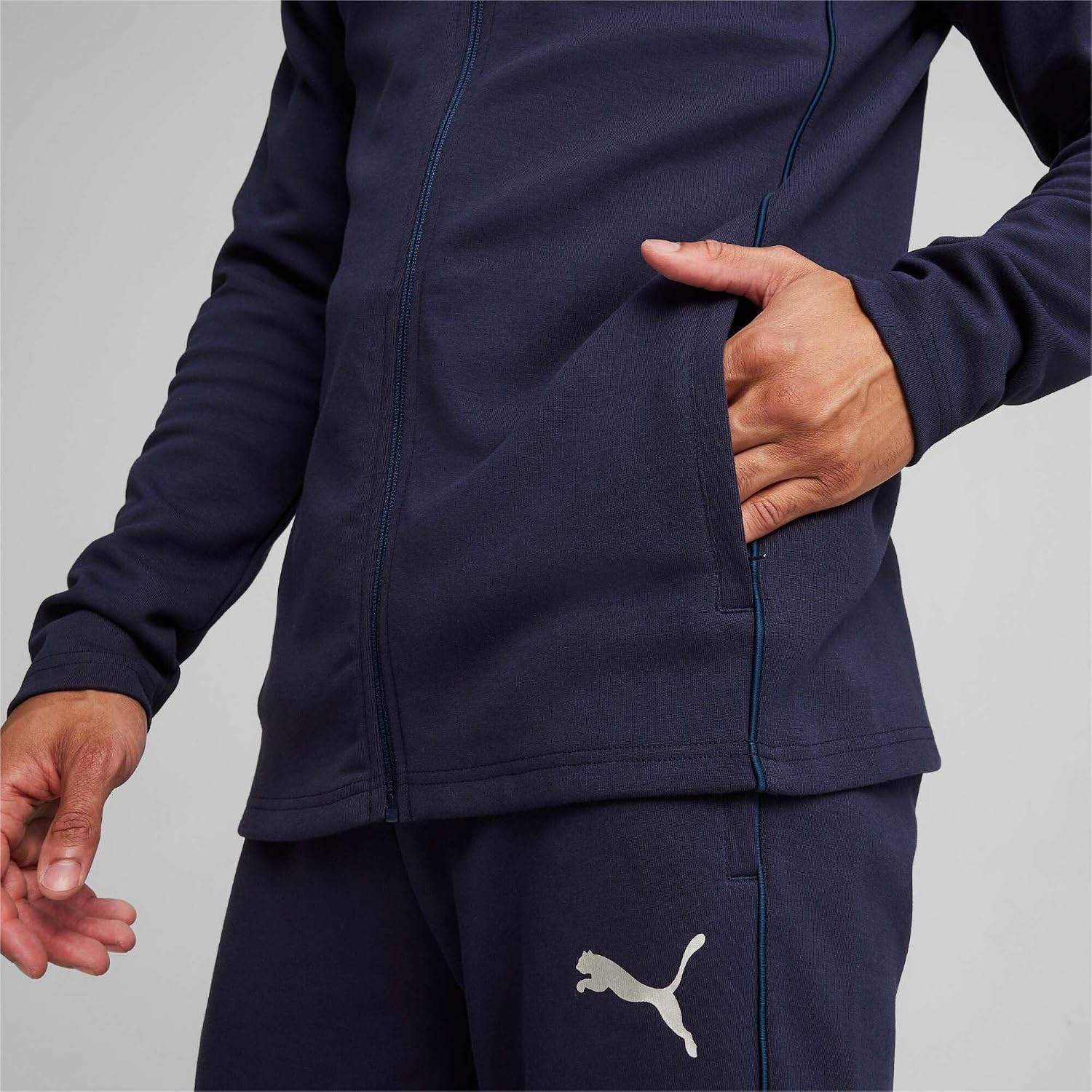 PUMA Teamfinale Casuals kapüşonlu ceket Kapüşonlu ceket Üniseks Yetişkin