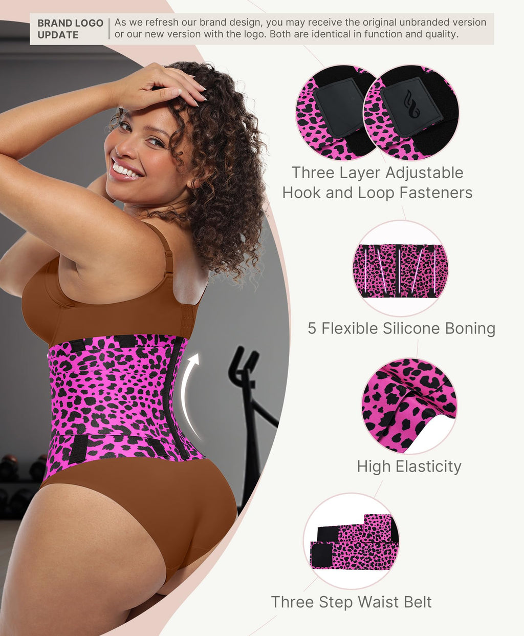 FeelinGirl Waist Trainer Belt Cincher Corset Tummy Control Faja Body Shaper