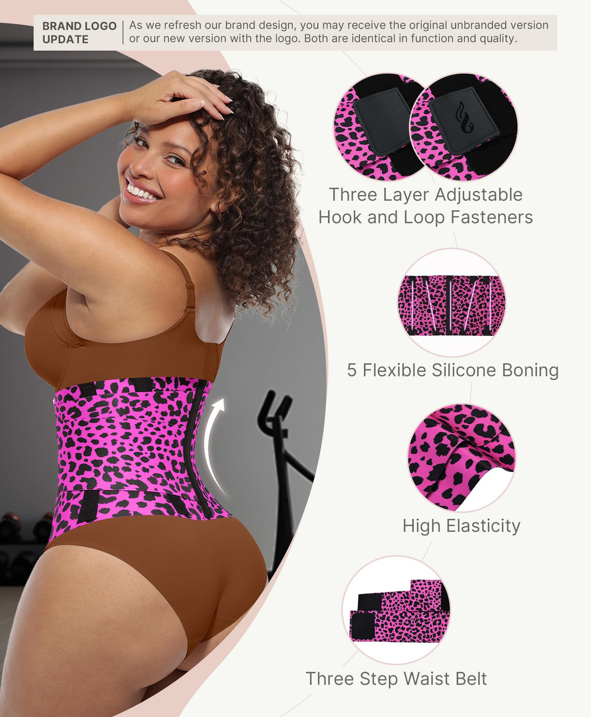 FeelinGirl Waist Trainer Belt Cincher Corset Tummy Control Faja Body Shaper
