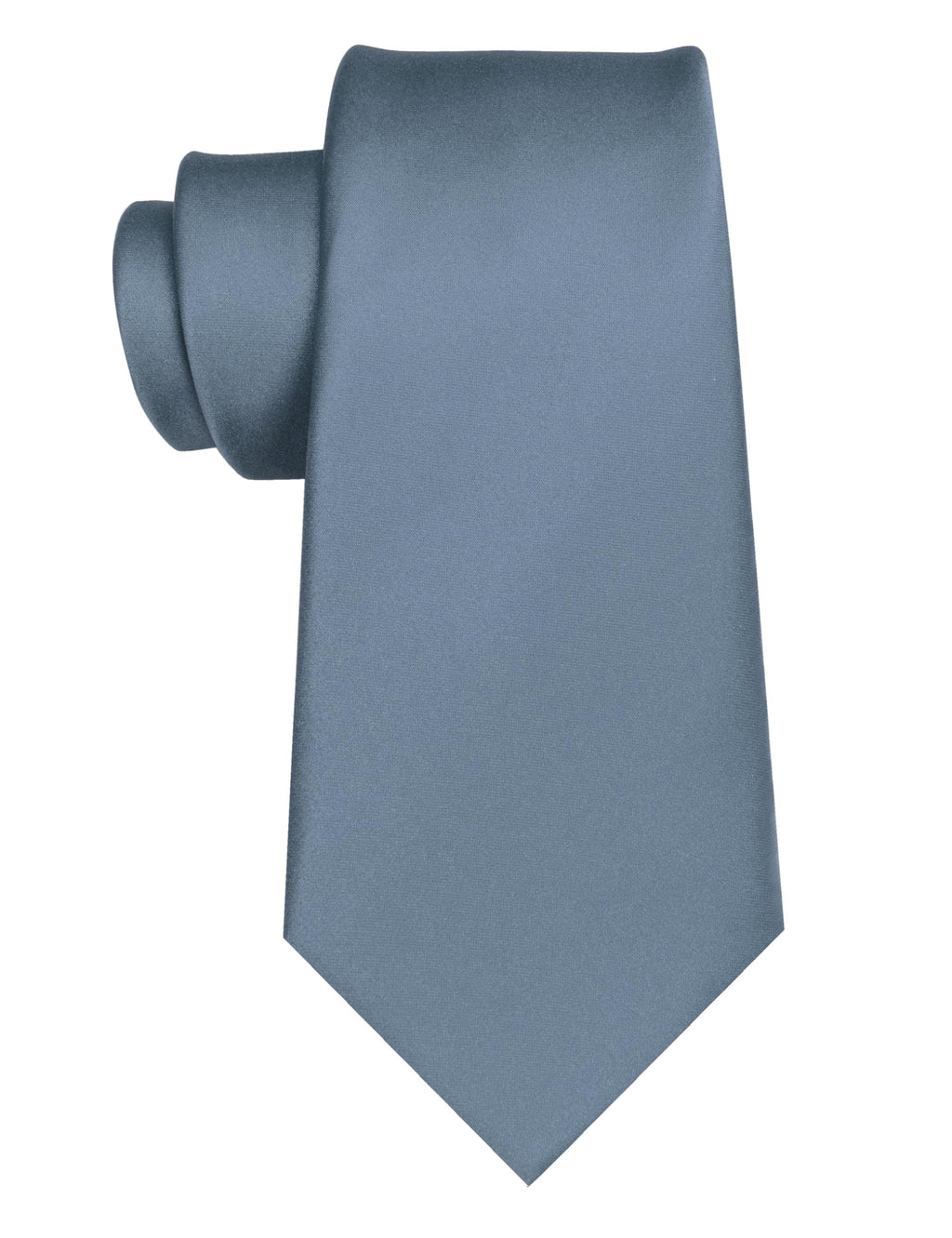 JEMYGINS Solid Color Tie Mens Necktie for Business and Wedding