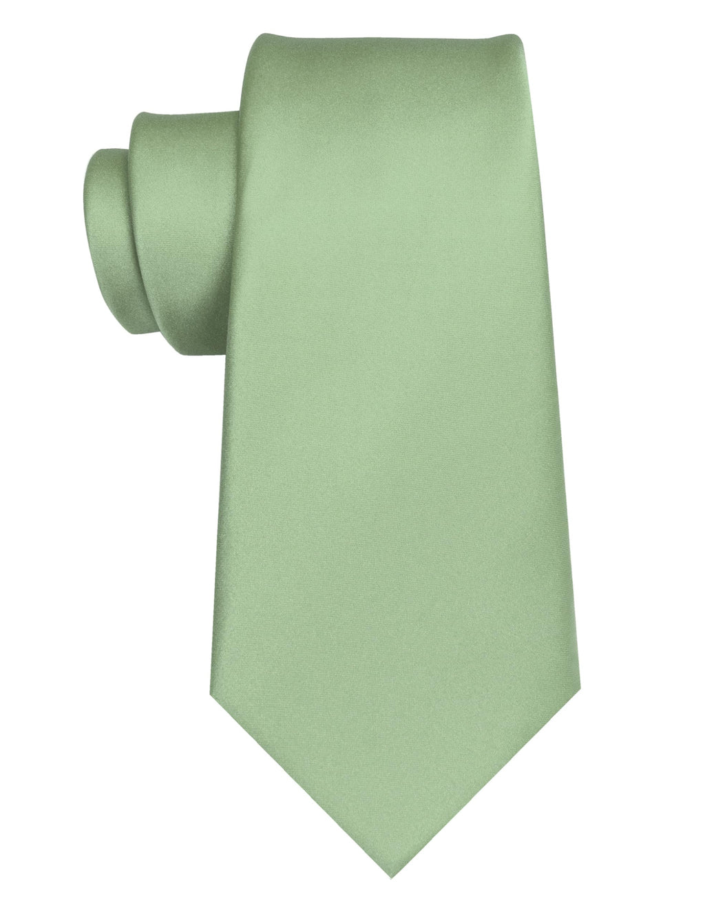 JEMYGINS Solid Color Tie Mens Necktie for Business and Wedding