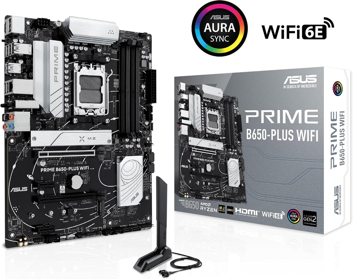 Asus Prime B650M-R AMD B650 AM5 Soket DDR5 7200+(OC) MHz mATX Anakart