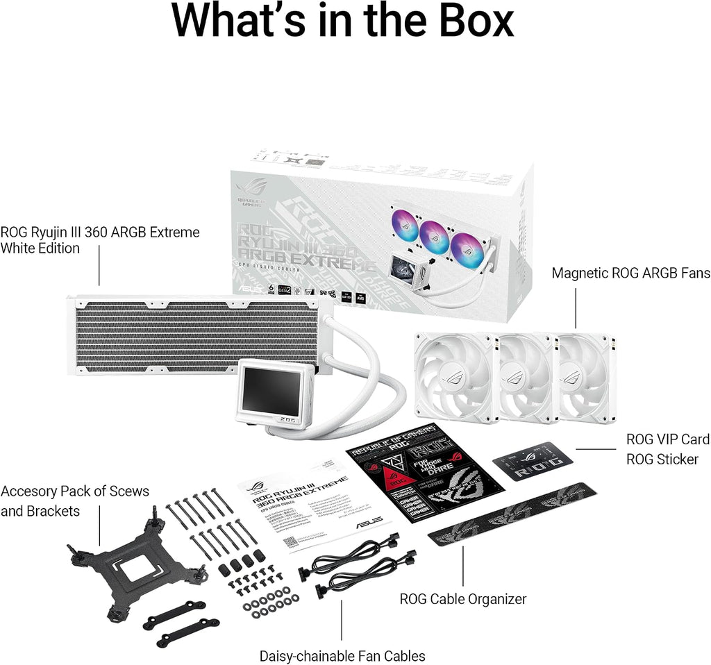 ROG RYUJIN III 360 ARGB EXTREME WHT