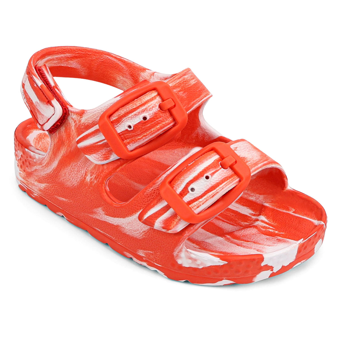ChayChax Toddler Boys Girls Double Buckle Sandals Children's Adjustable Back Strap Water Sandal