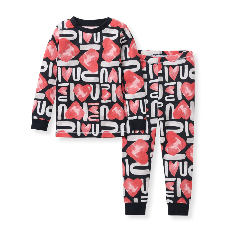 Burt's Bees Baby Organic Cotton Pajamas for Boys, Toddler PJ Set, 2-PC