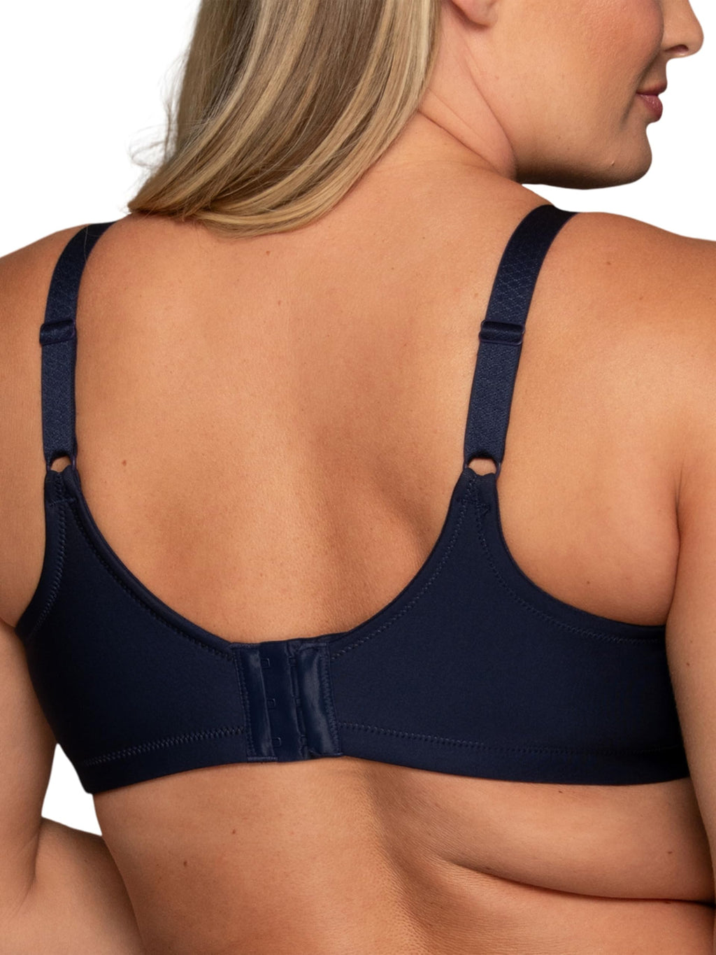 Vanity Fair Women's Full Figure Beauty Back Smoothing Bra, 4 Way Stretch Fabric, Lightly Lined Cups up to H