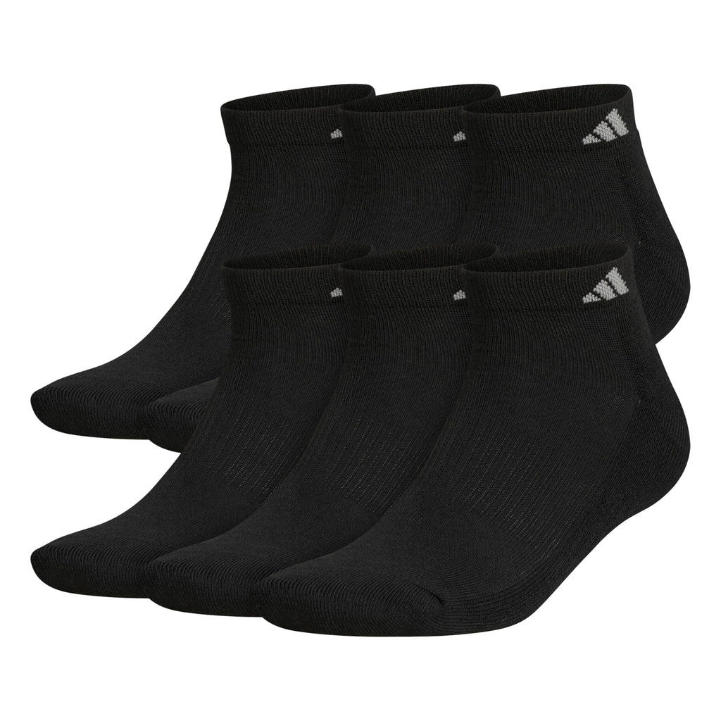 adidas Men's Athletic Cushioned Low Cut Ankle Socks 6 Pairs