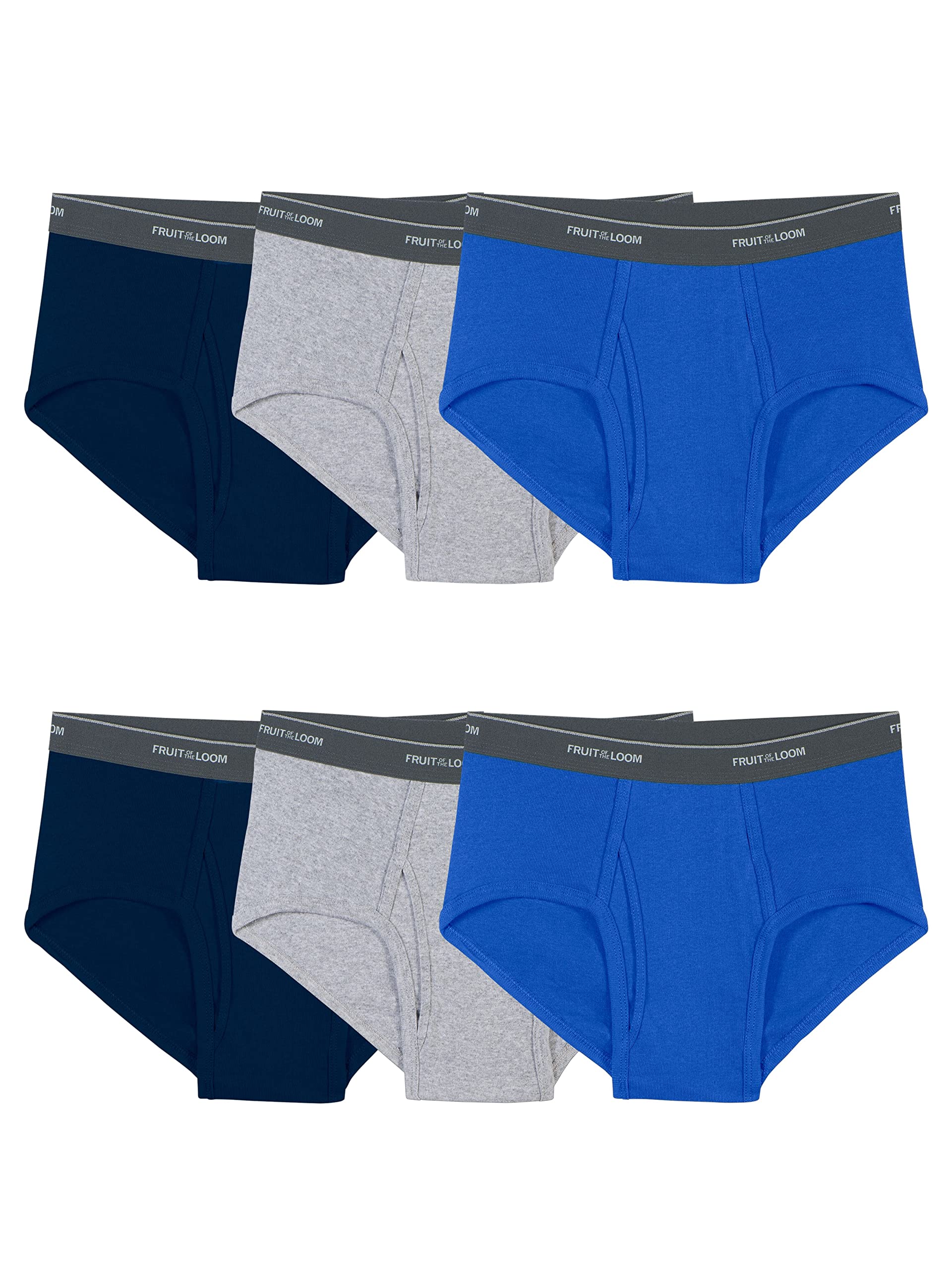 Fruit of the Loom Men's Underwear Briefs, Tag Free & Moisture Wicking