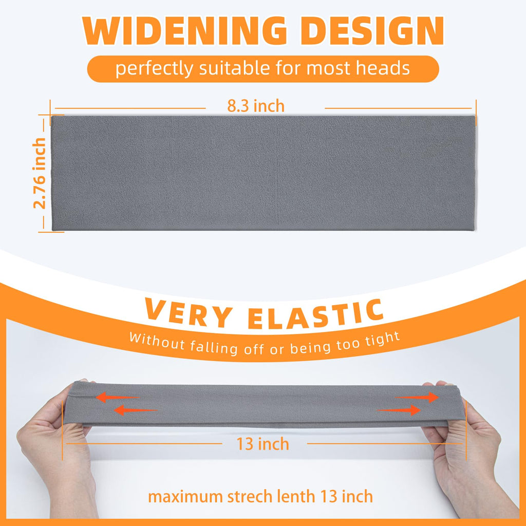 Headbands for Women 8PCS, Summer-Exclusive Elastic Non Slip Hair Head Bands
