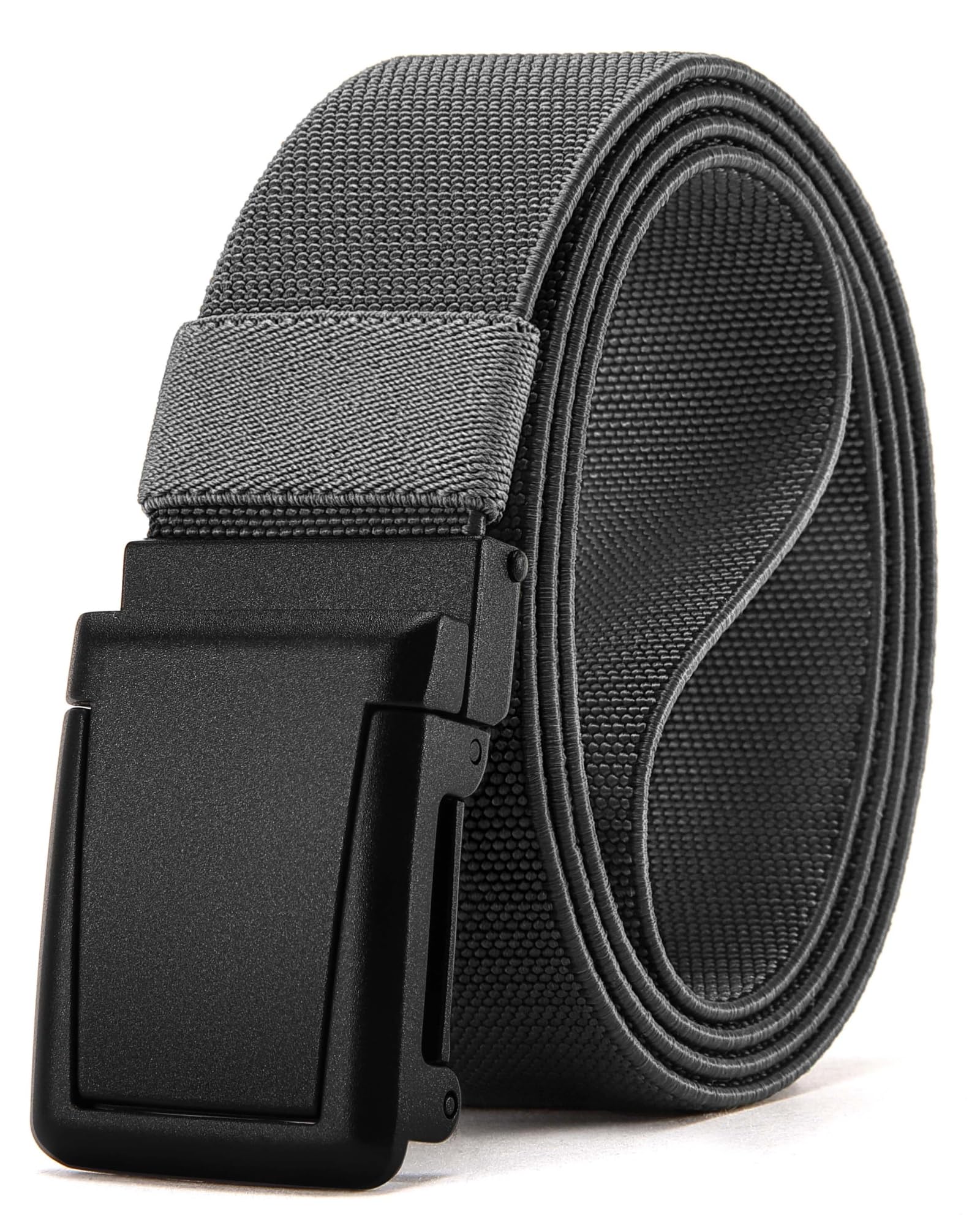 CHAOREN Tactical Belt Men - 1.5" Stretch Work Belt with Zinc Alloy Buckle