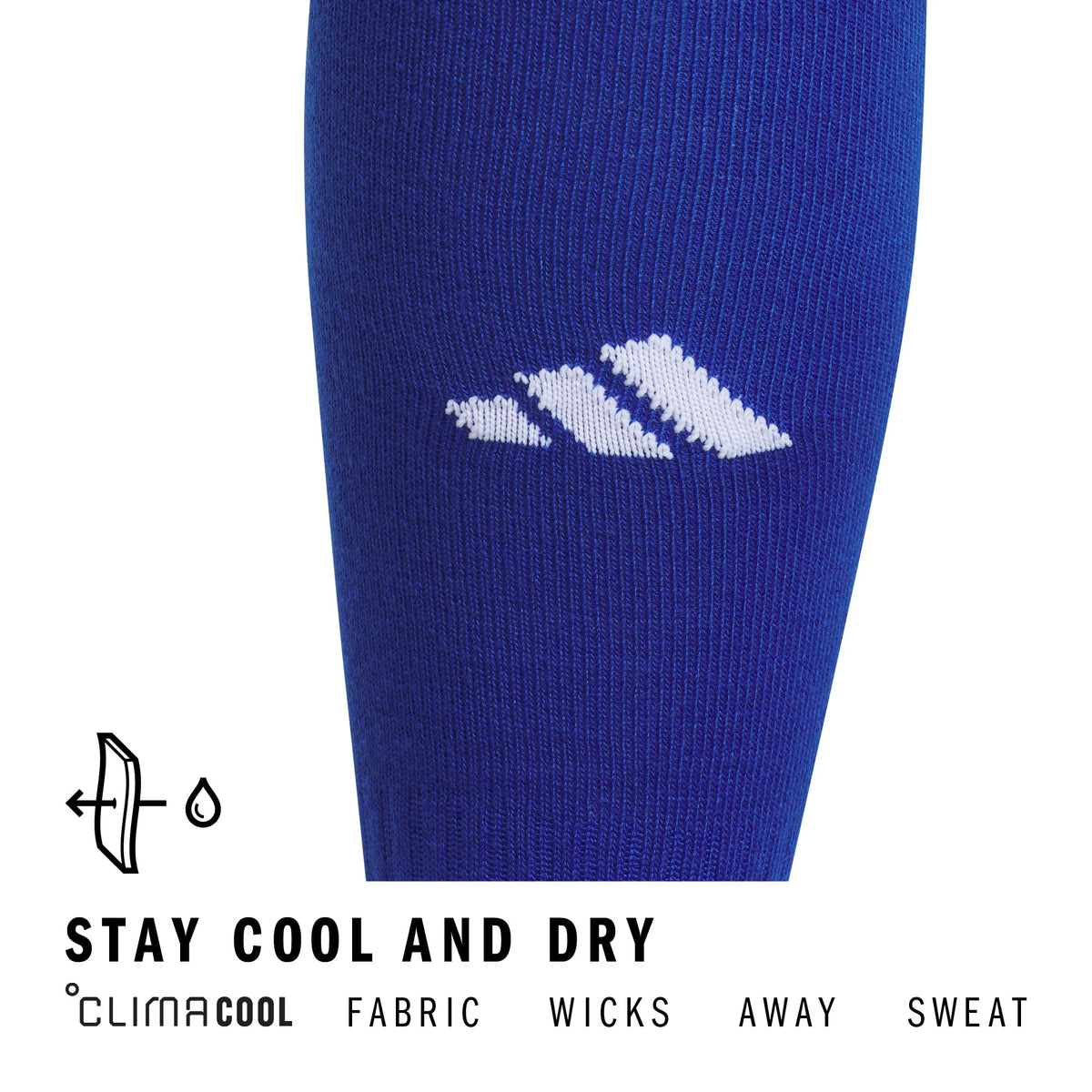adidas Rivalry Over-the-Calf Soccer Socks 2 Pairs