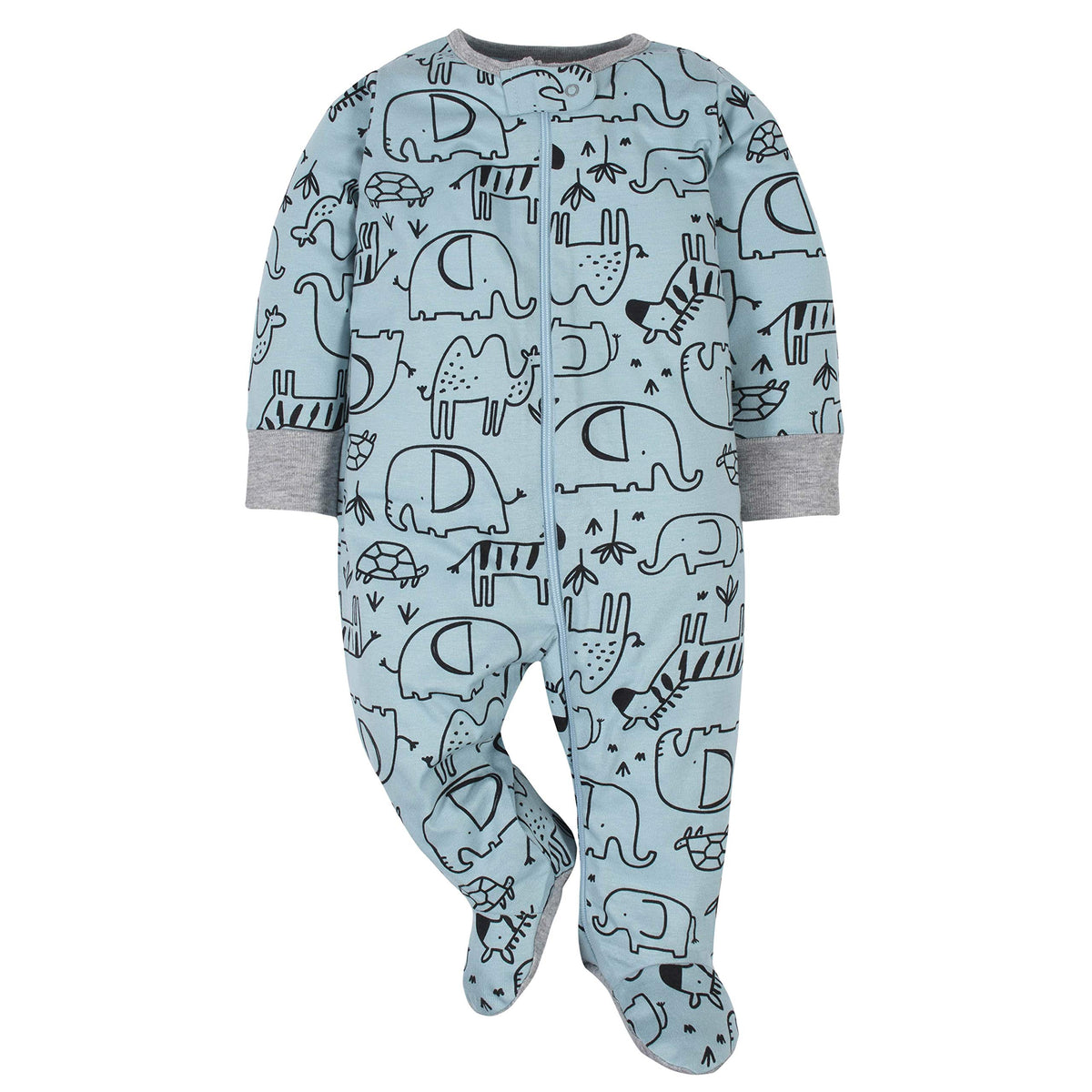 Gerber Baby Boys' 4 Pack Sleep 'N Play Footie