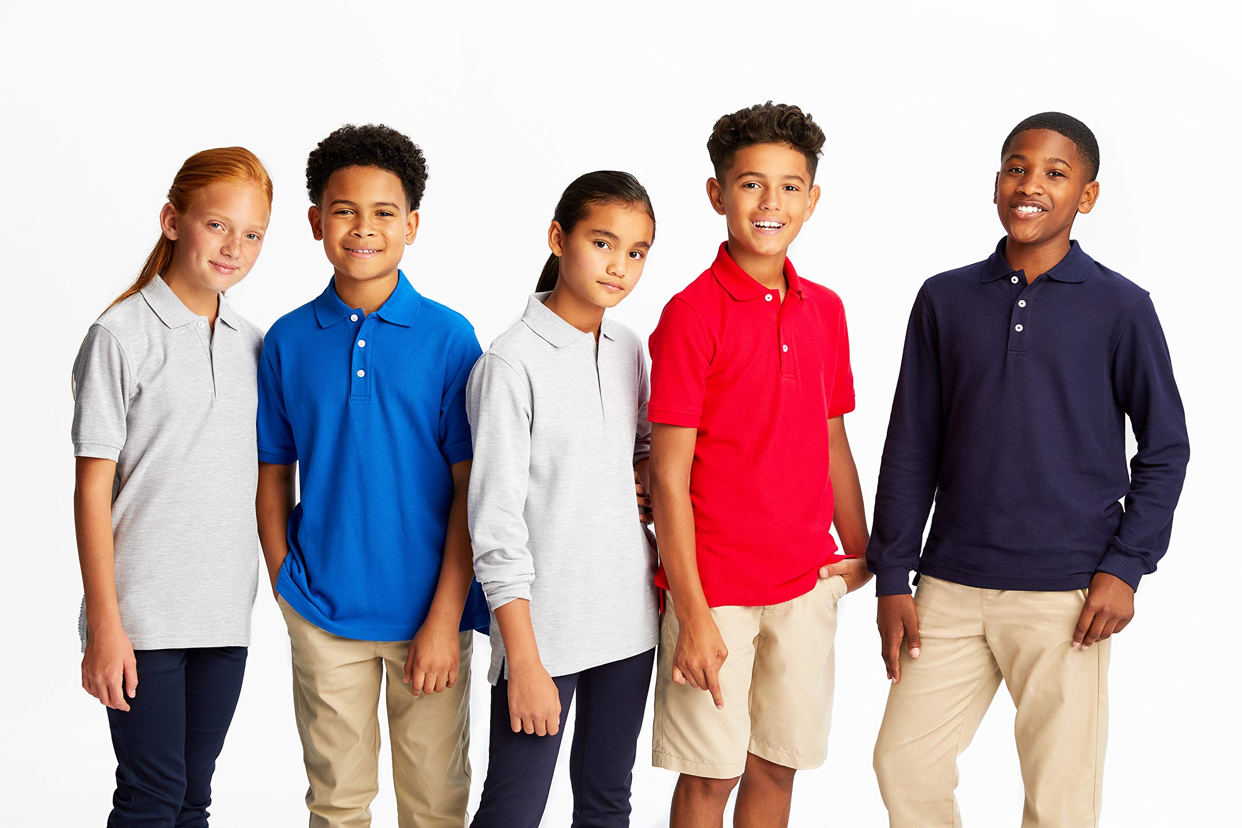 French Toast Kids' Pique Polo (Standard & Husky)
