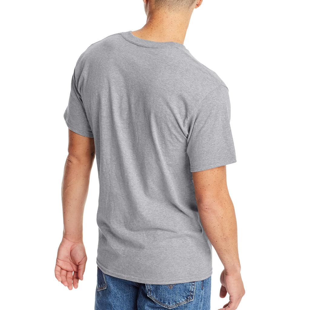 Hanes Men's Beefy-T T-Shirt, Heavyweight Cotton T-Shirts for Men, 1 or 2 Pack, Men's Tees (Tall