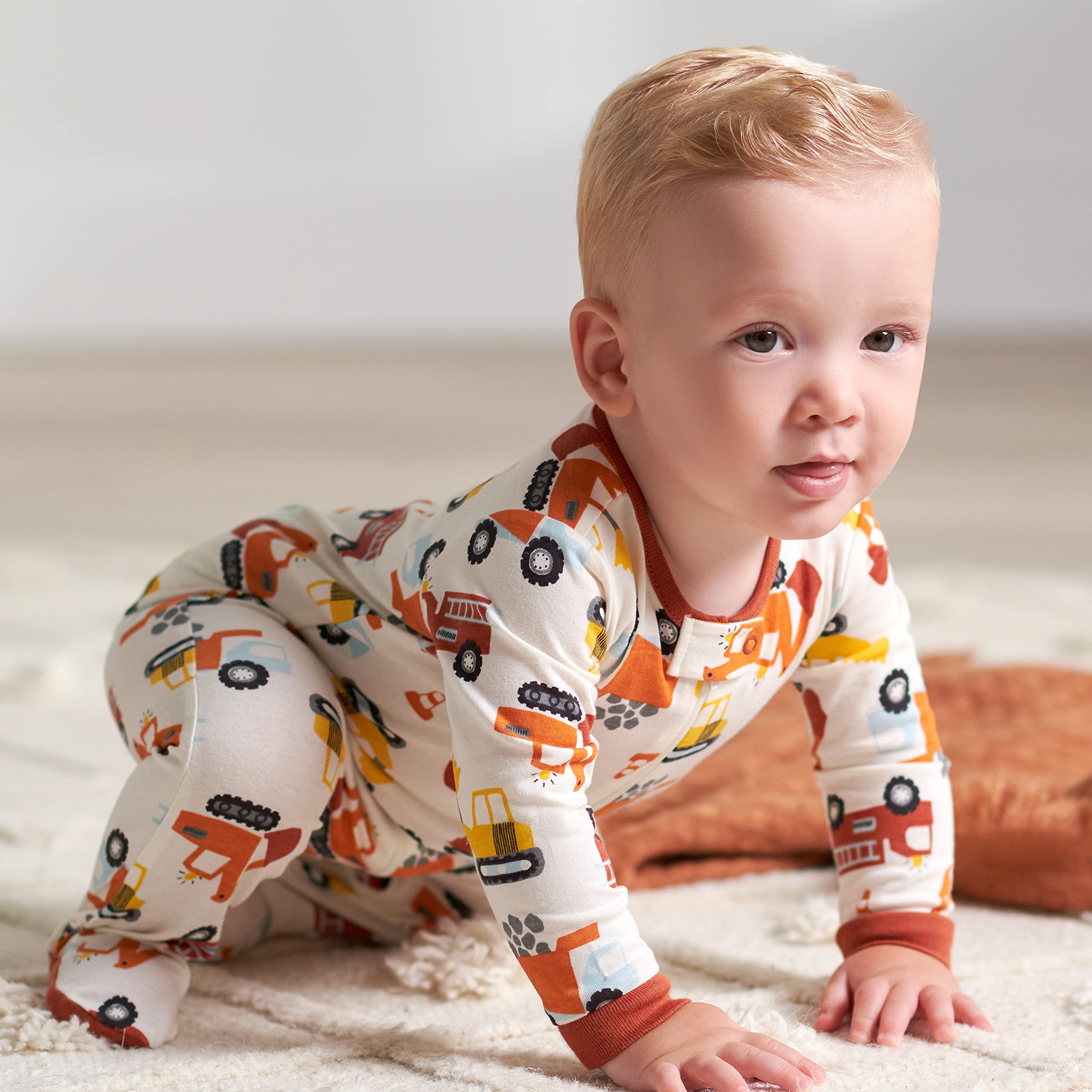 Gerber Baby Boys' 4 Pack Sleep 'N Play Footie