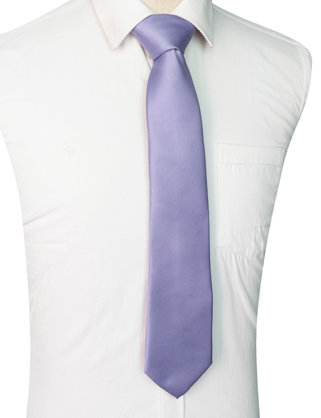 JEMYGINS Solid Color Tie Mens Necktie for Business and Wedding