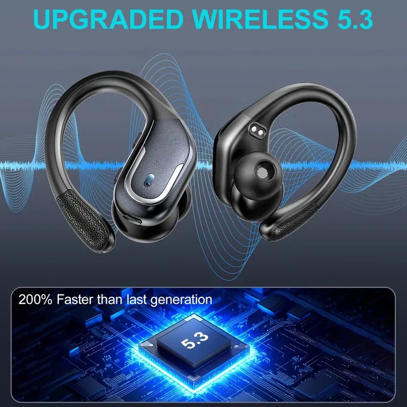 90H Wireless 5.3 Earbuds with ENC Noise Cancelling Mic