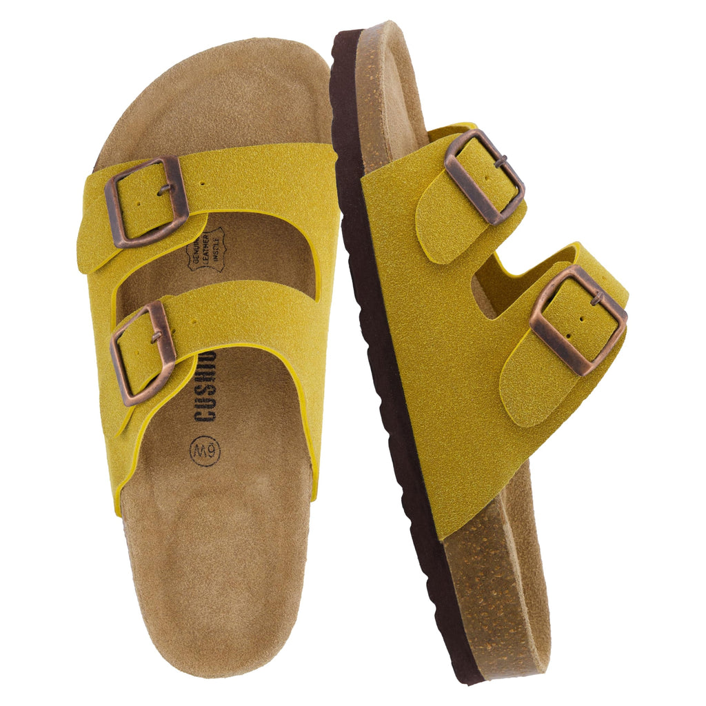 CUSHIONAIRE Lane Cork Slide Women's Sandals, Comfortable Sandals for Women