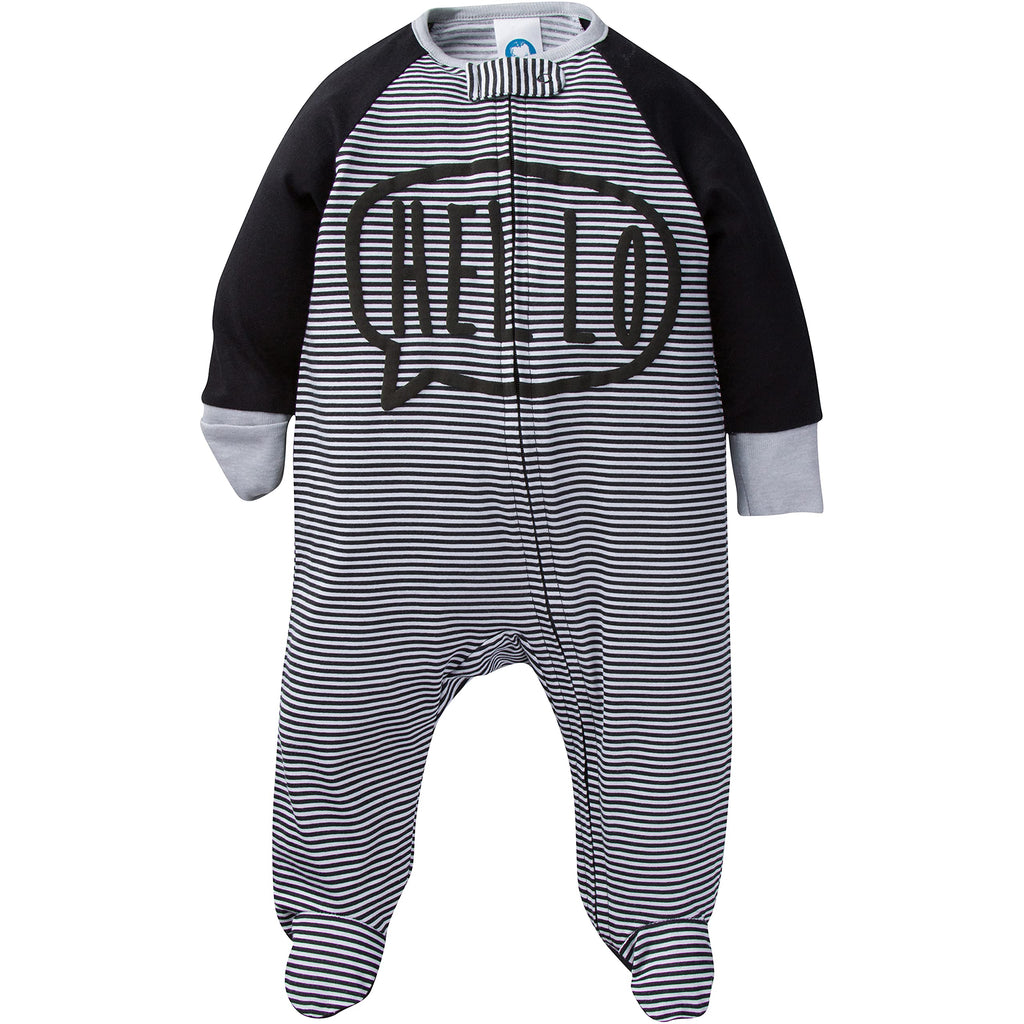 Gerber Baby Boys' 4 Pack Sleep 'N Play Footie