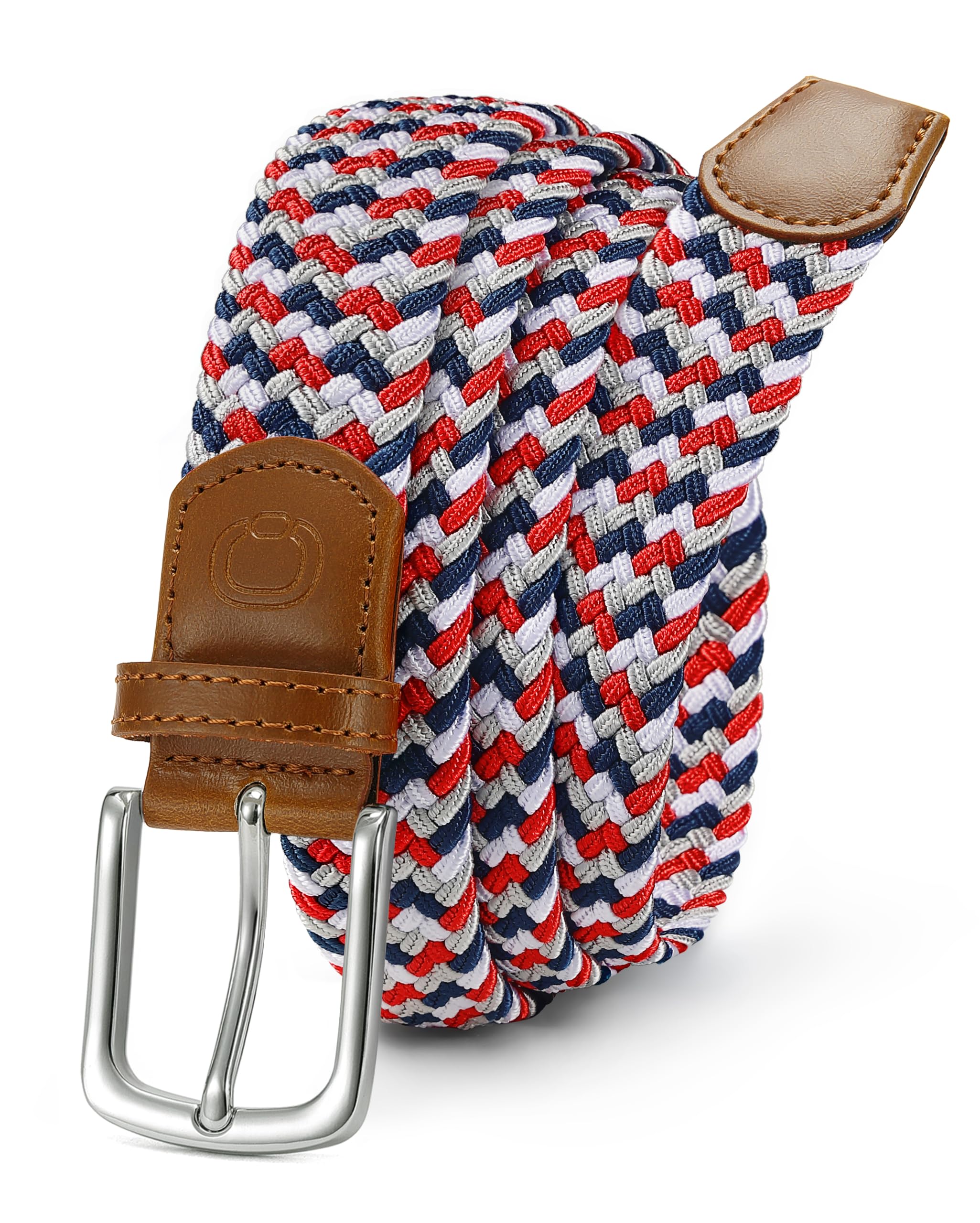 CHAOREN Stretch Belt for Men - Elastic Belt for Golf & Casual Wear