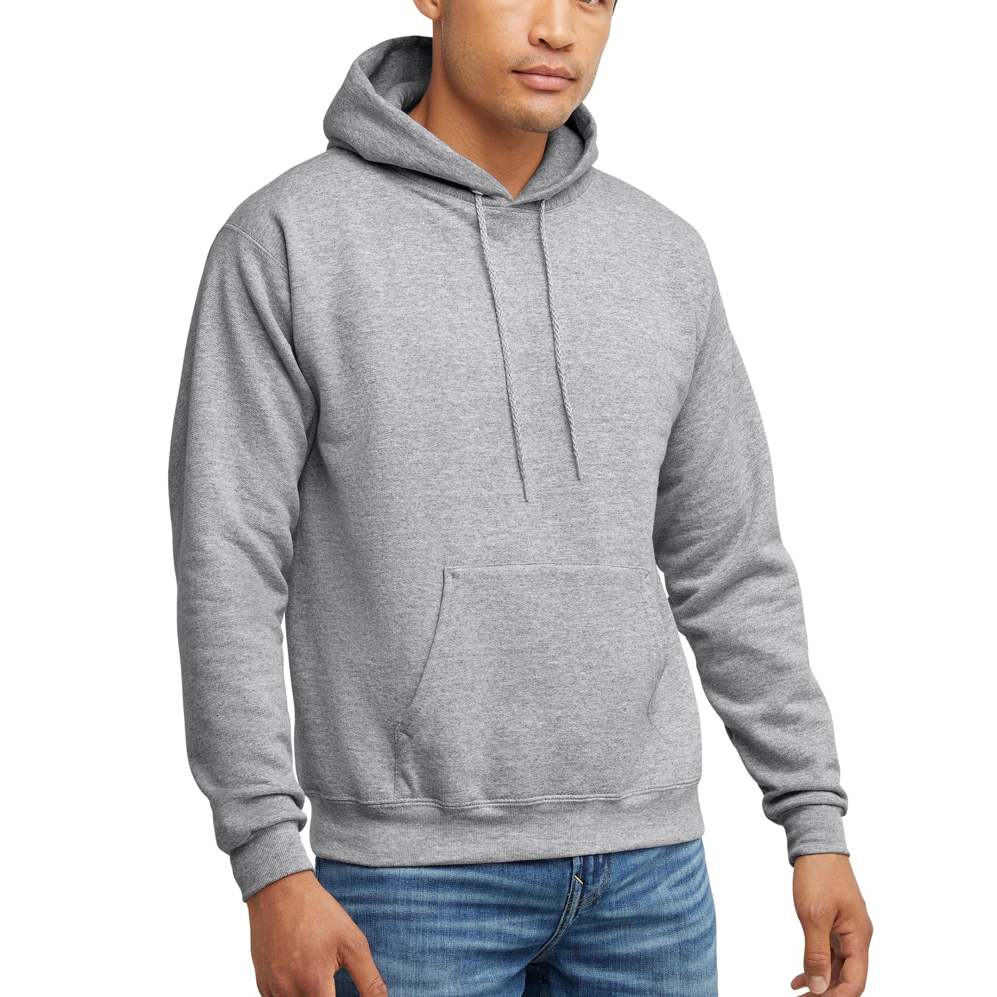 Hanes Men's Hoodie - EcoSmart Fleece Hooded Sweatshirt for Men & Women - Midweight Fleece - Big & Tall Available