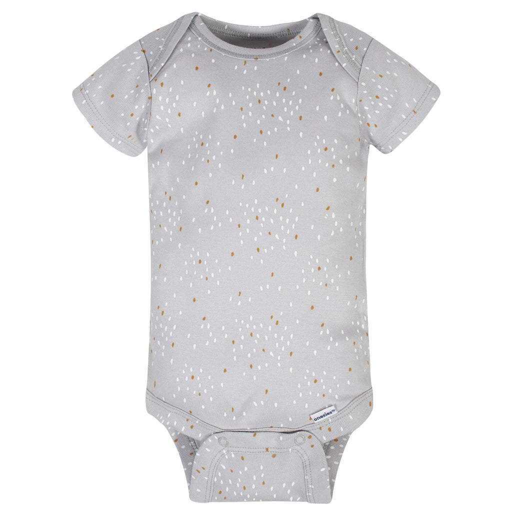 Gerber Baby Girls' 8-pack Short Sleeve Onesies Bodysuits