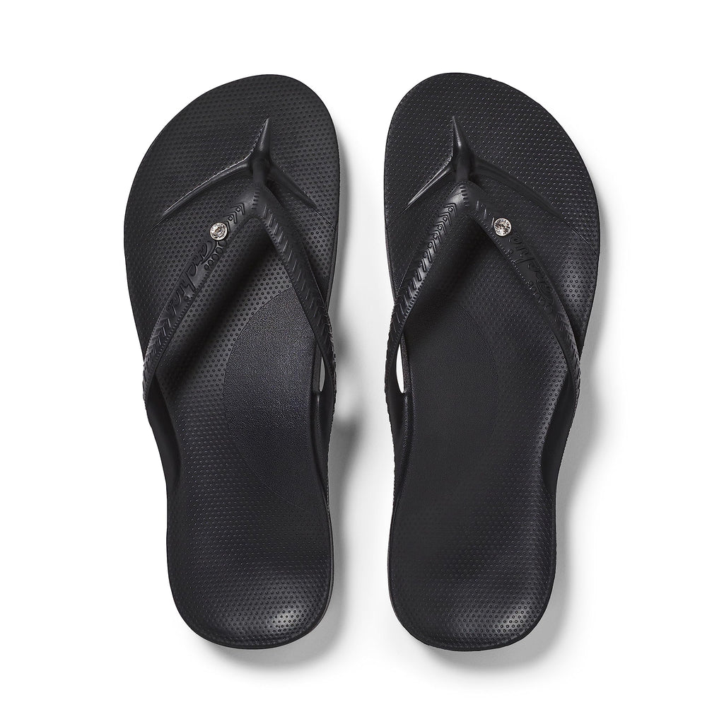Archies Arch Support Flip Flops for Men & Women – Orthotic Sandals for Plantar Fasciitis Relief – Lightweight, Cushioning, Shock-Absorbing Thong Sandals for Walking, Foot Pain & All-Day Comfort